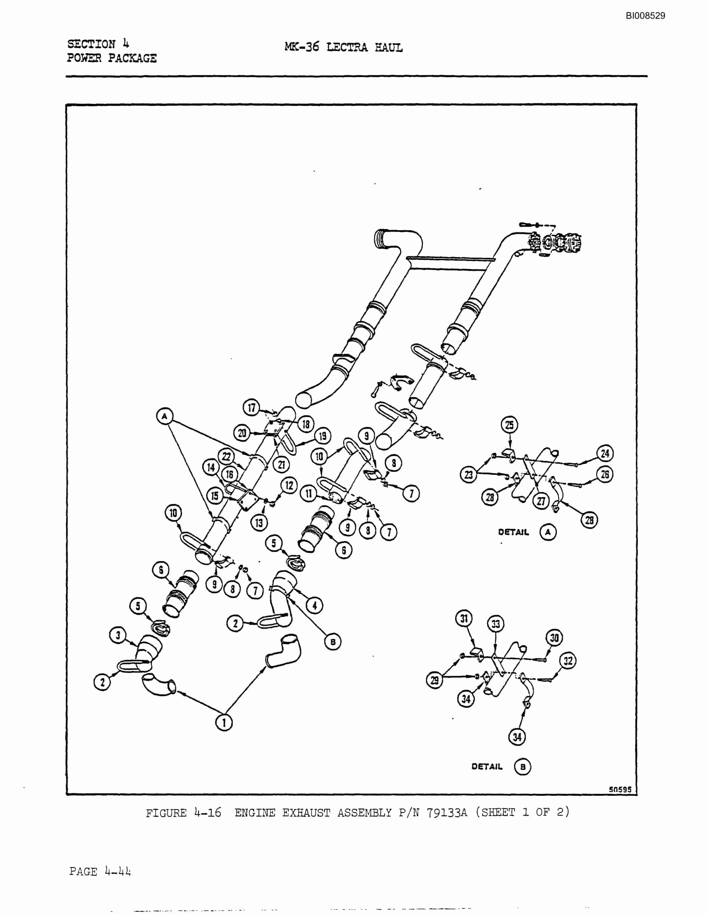 Bucyrus Mark 36 Illustrated Parts Catalog BI008529-2