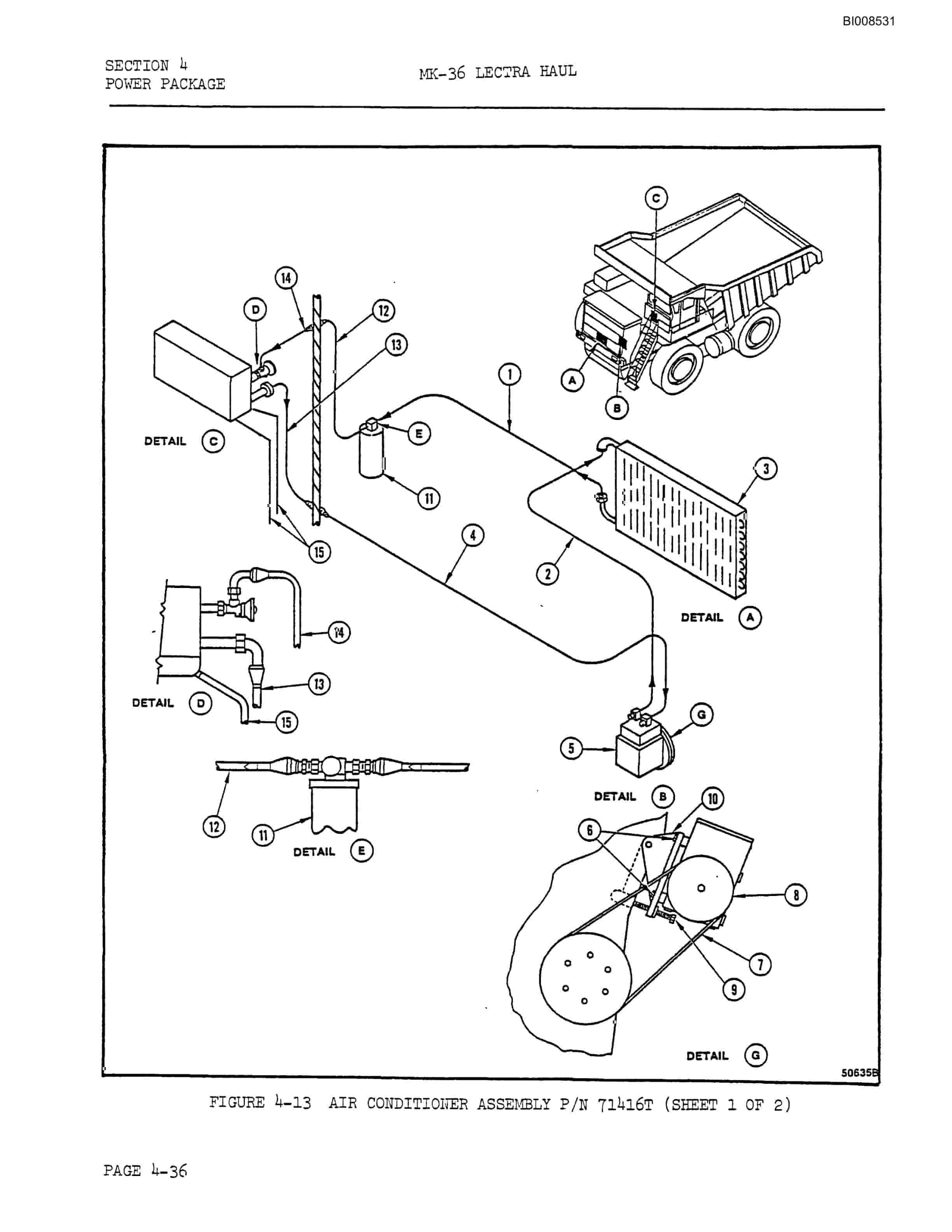 Bucyrus Mark 36 Illustrated Parts Catalog BI008531-2