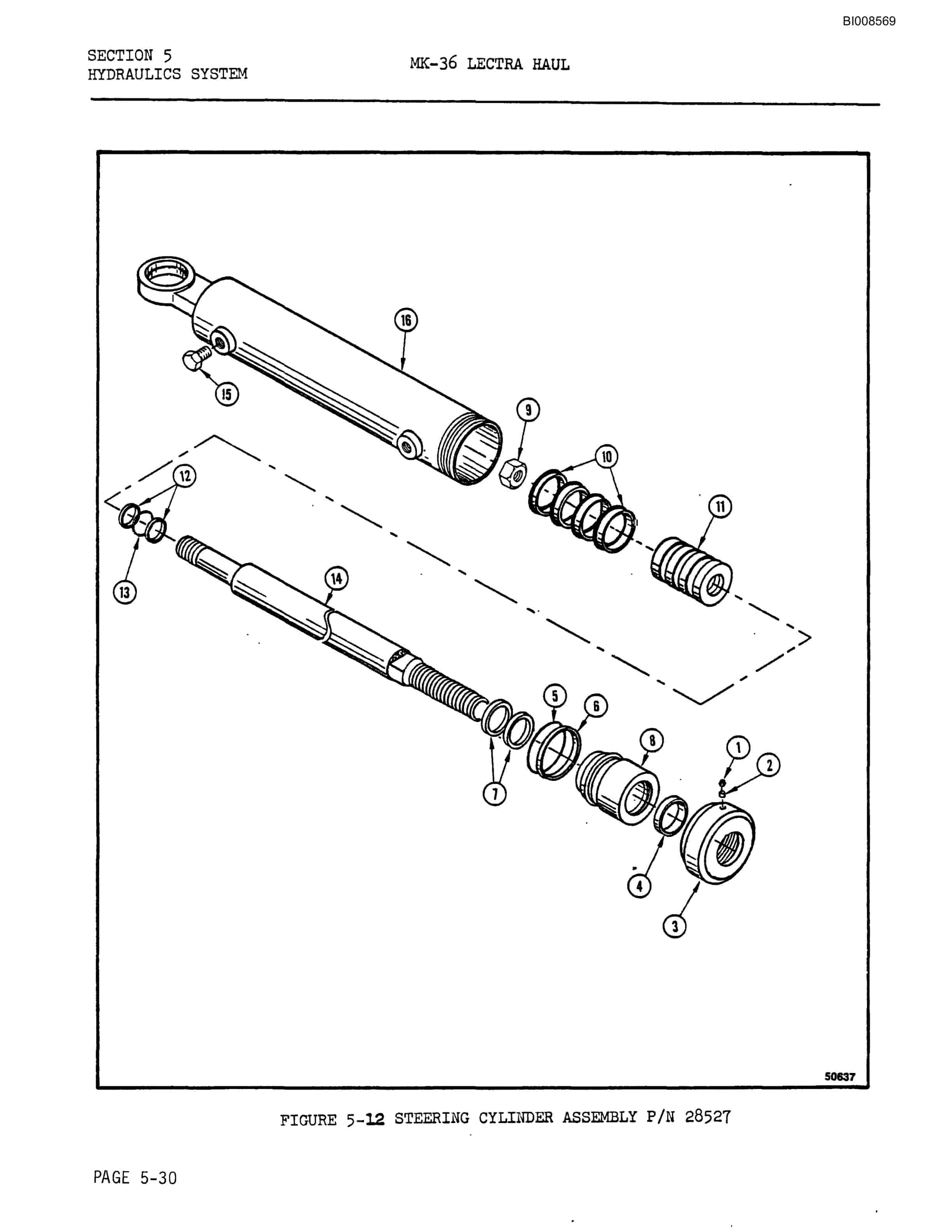 Bucyrus Mark 36 Illustrated Parts Catalog BI008569-3