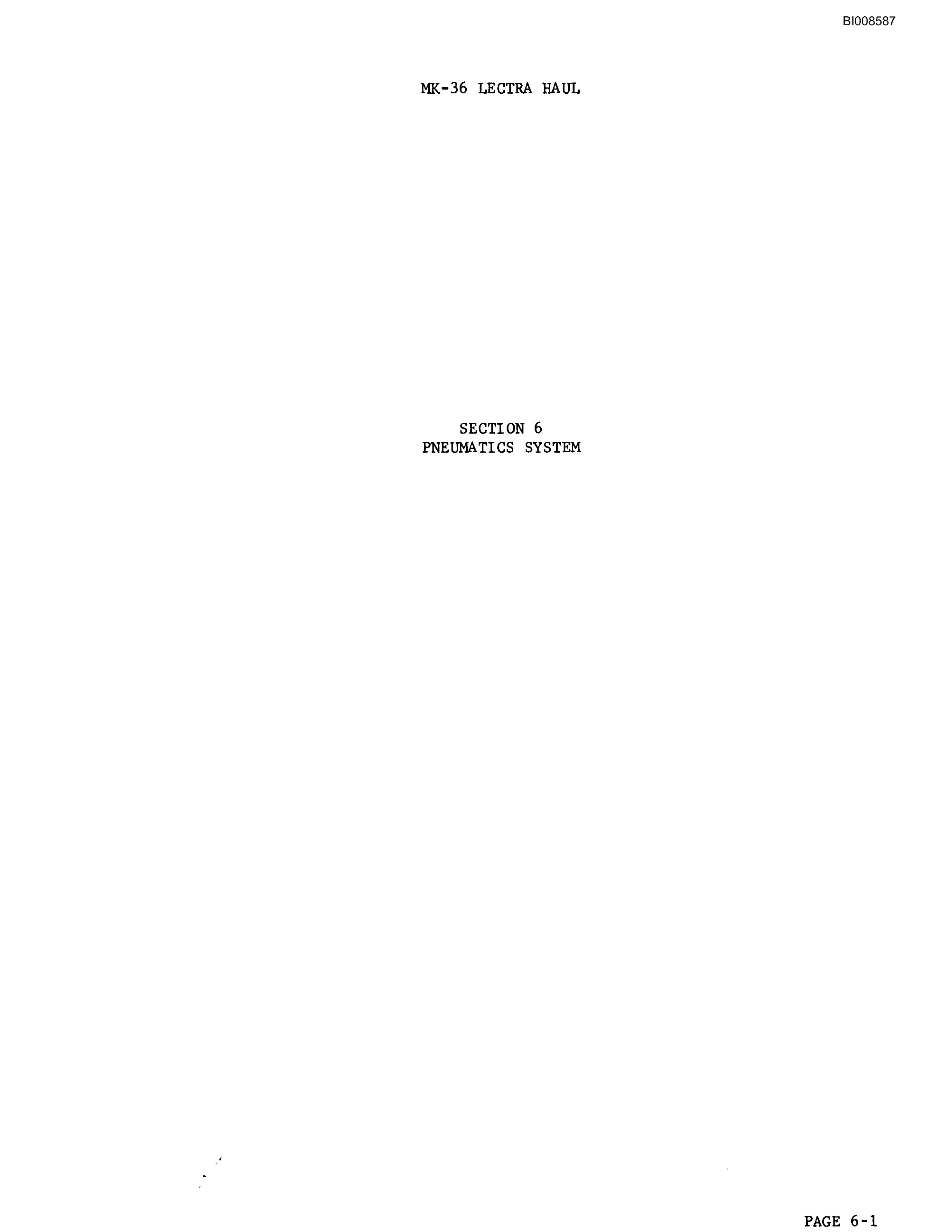 Bucyrus Mark 36 Illustrated Parts Catalog BI008587-3