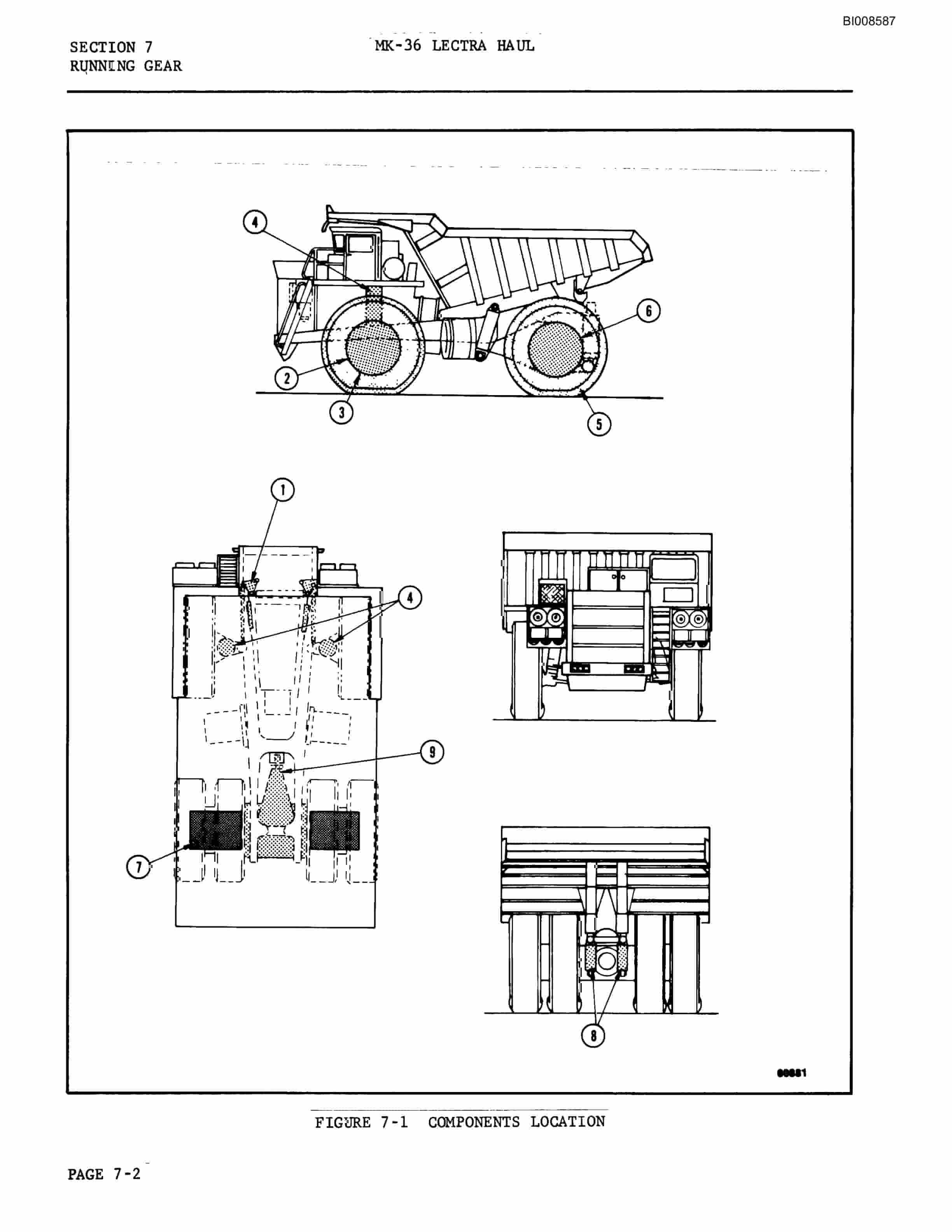 Bucyrus Mark 36 Illustrated Parts Catalog BI008587-5