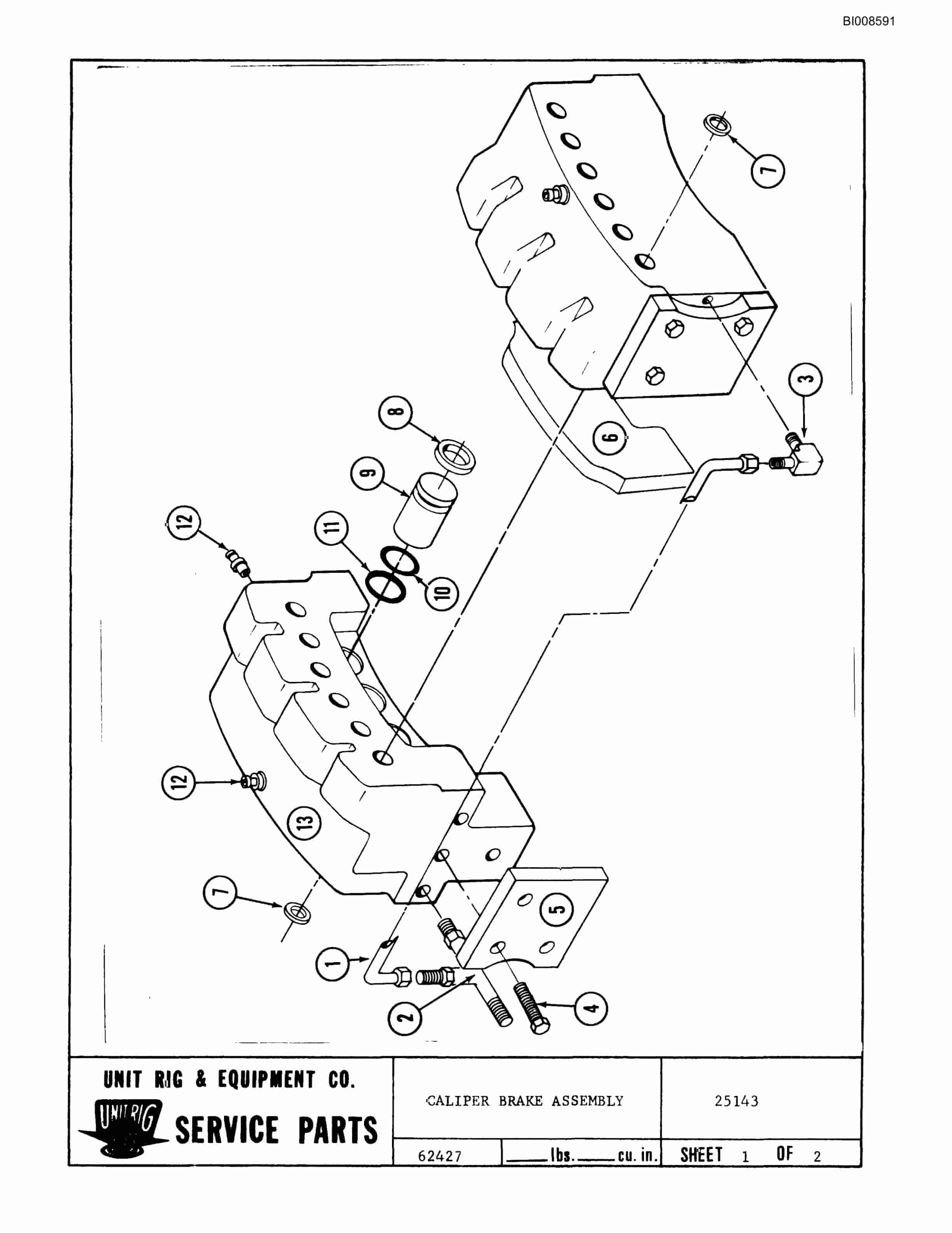 Bucyrus Mark 36 Illustrated Parts Catalog BI008591-4