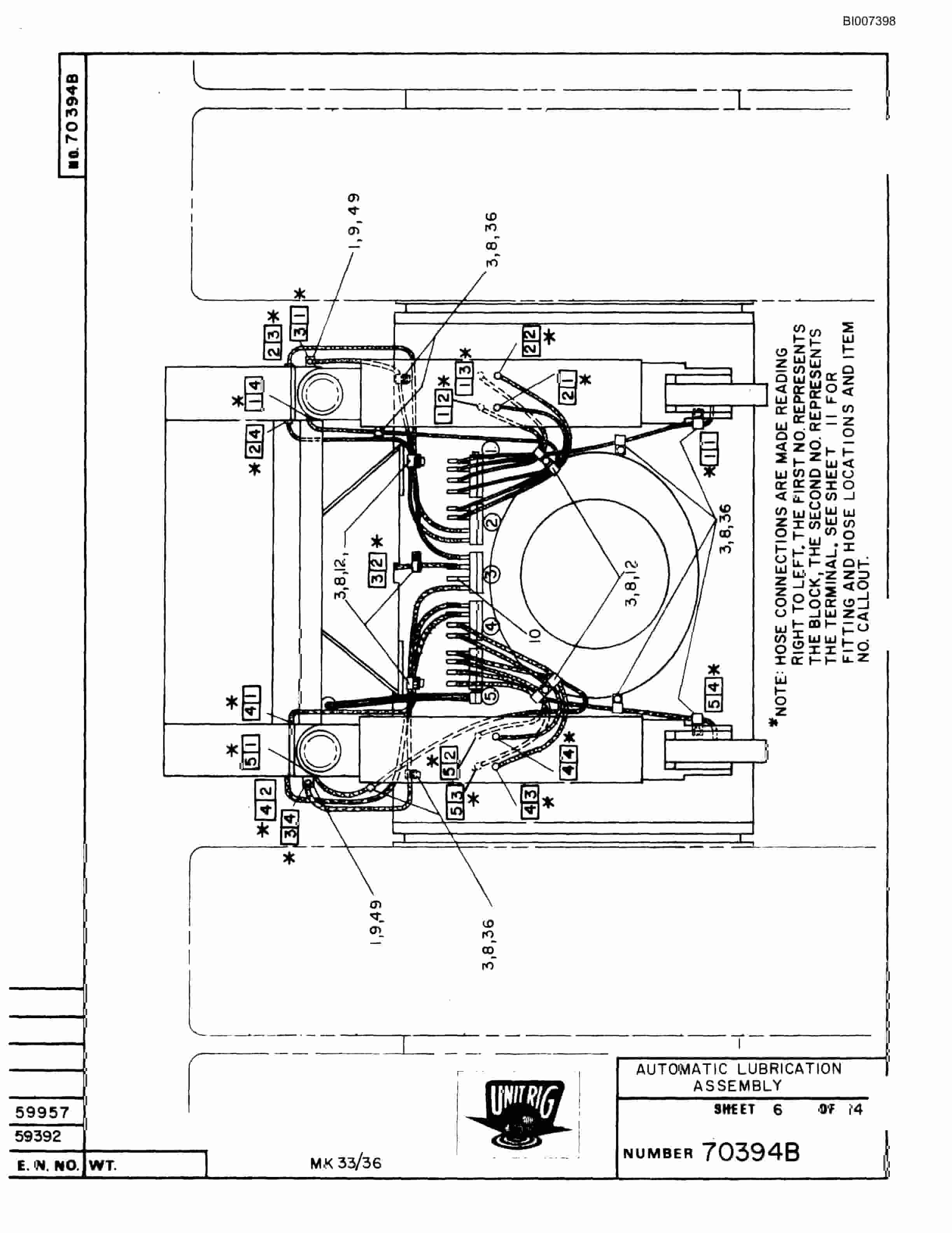 Bucyrus Mark 36 Parts Catalog BI007398-2
