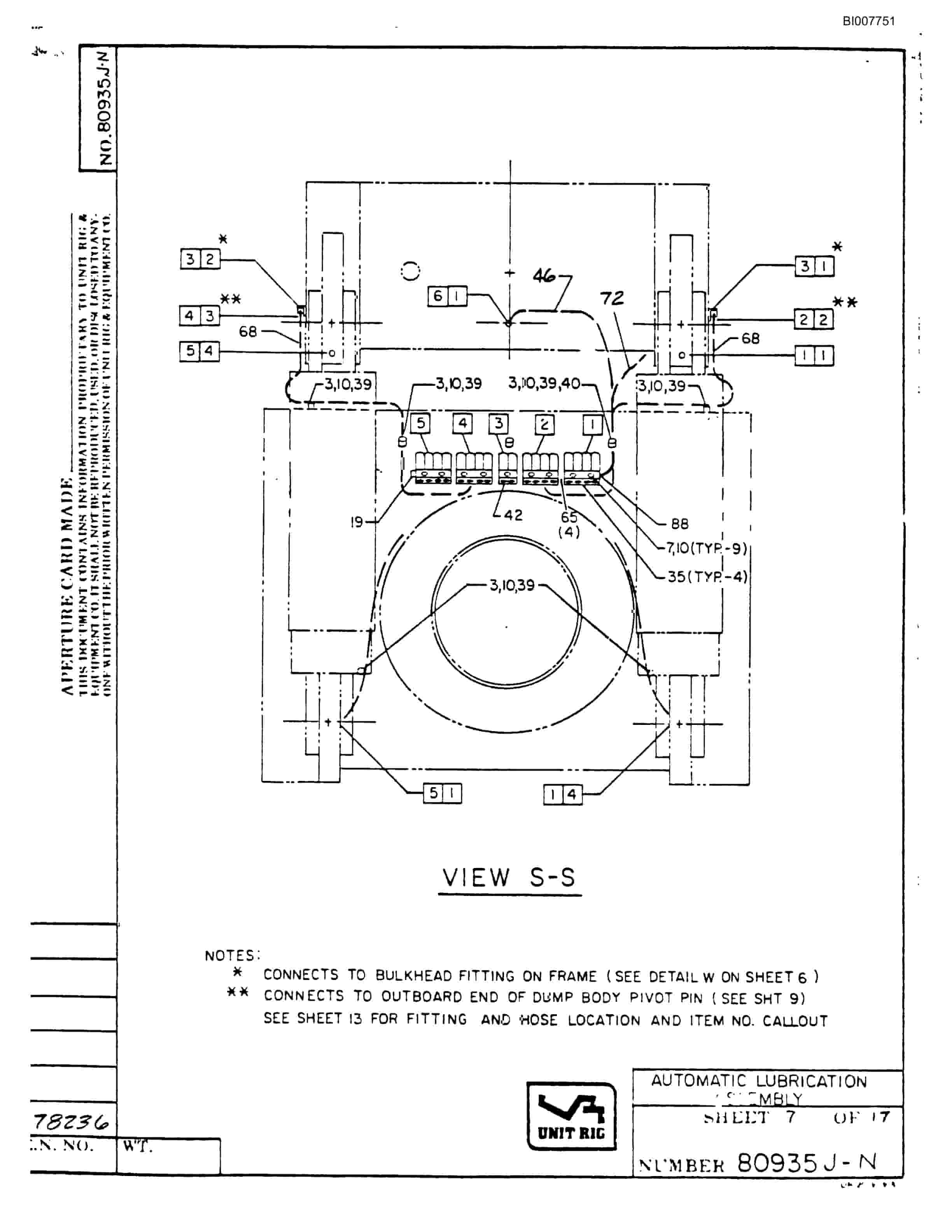Bucyrus Mark-36 Parts Catalog BI007751-4