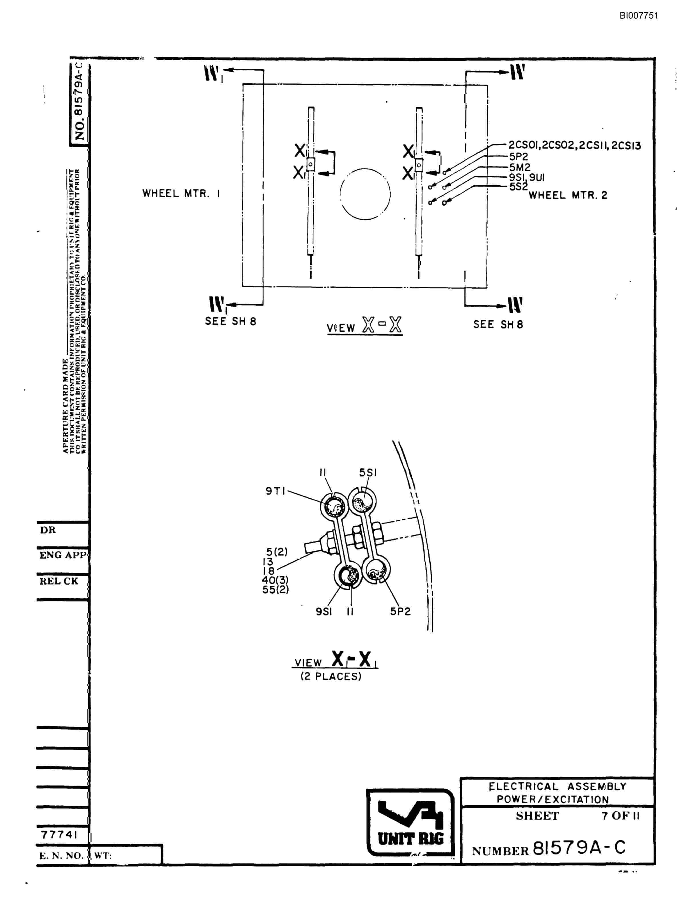 Bucyrus Mark-36 Parts Catalog BI007751-5