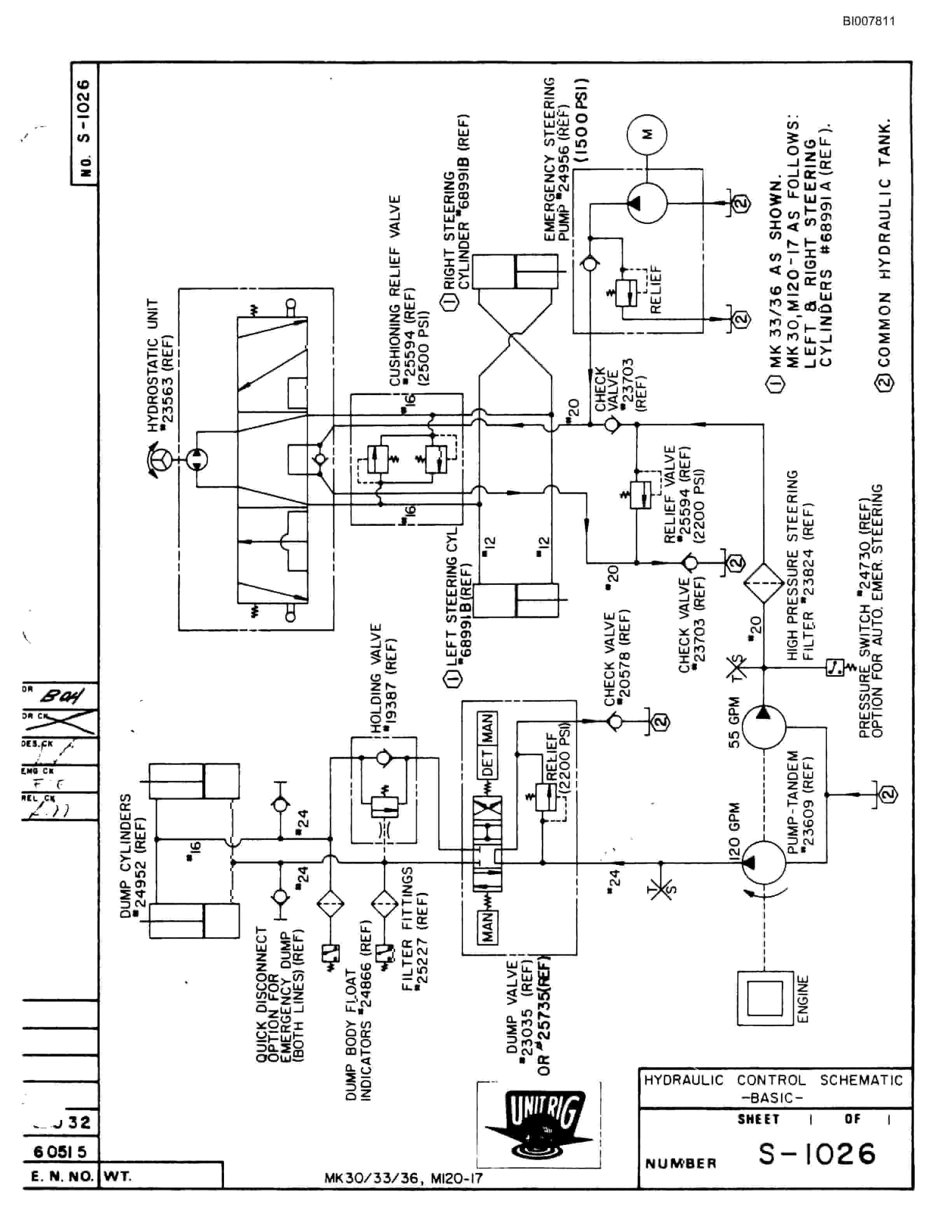 Bucyrus Mark 36 Parts Catalog BI007811-5