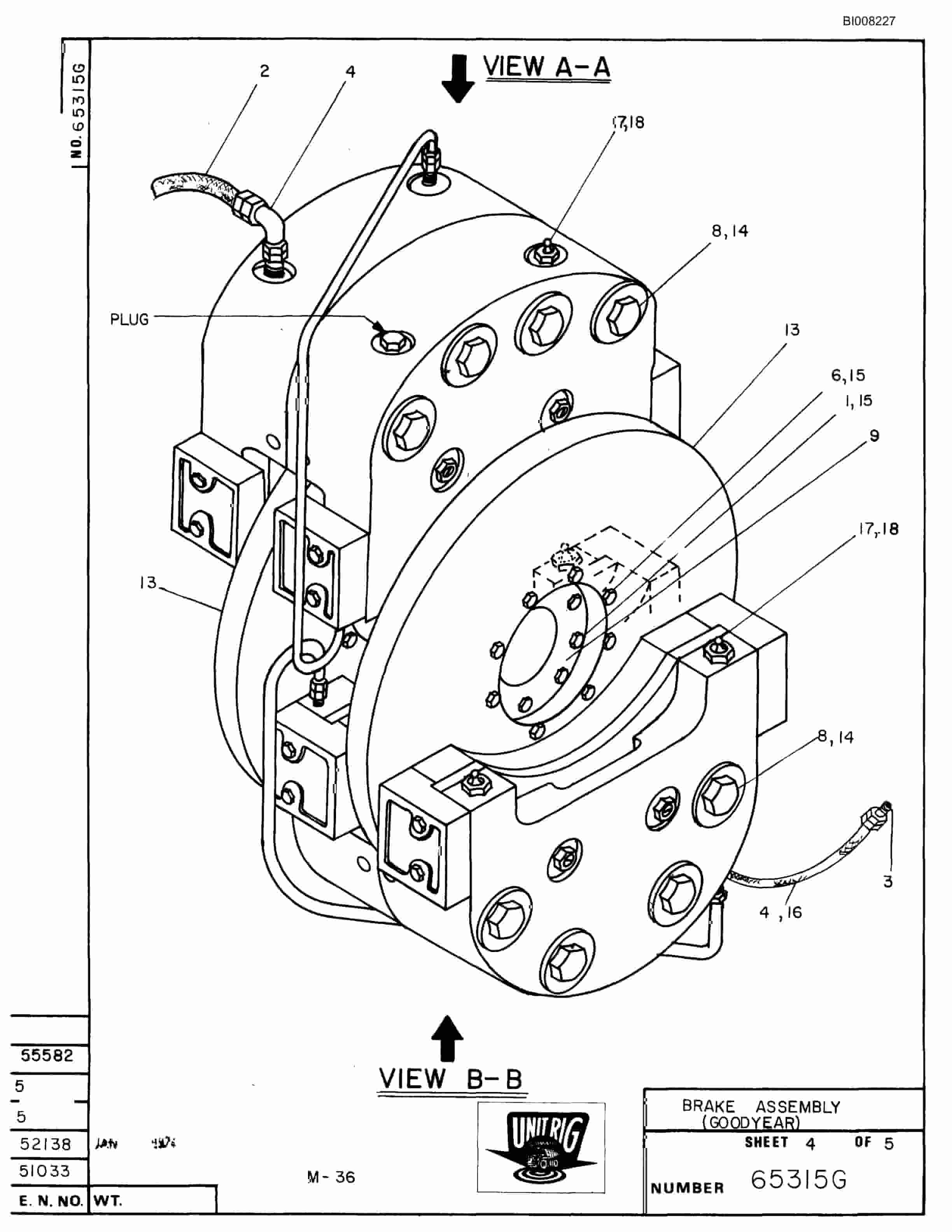 Bucyrus Mark 36 Parts Catalog BI008227-2