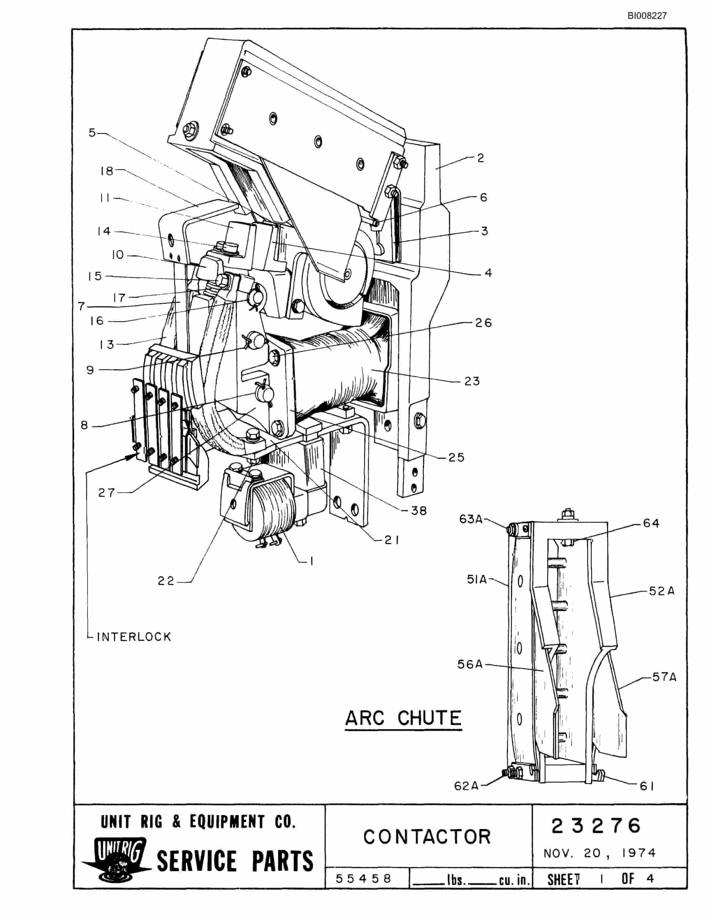 Bucyrus Mark 36 Parts Catalog BI008227-5