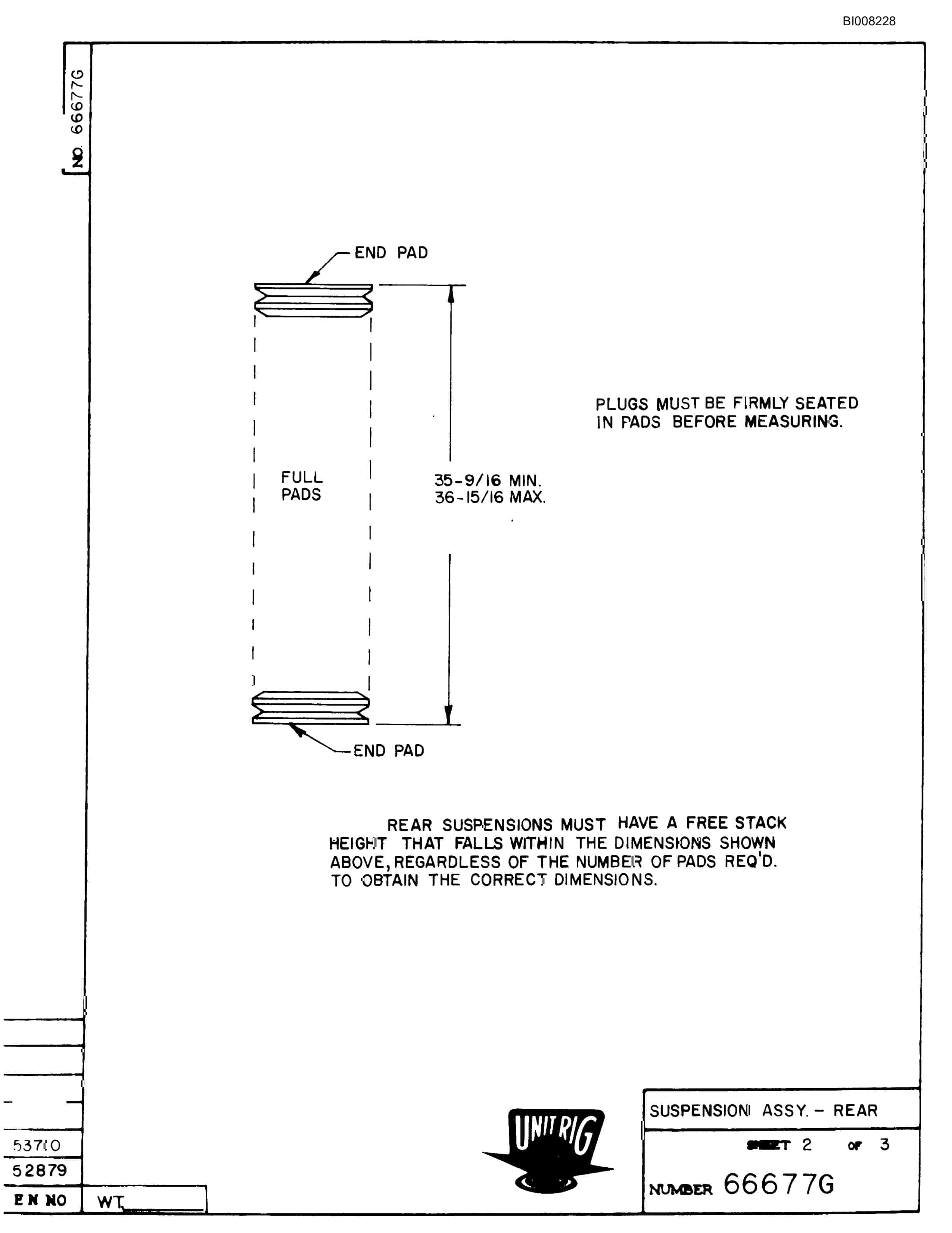 Bucyrus Mark 36 Parts Catalog BI008228-2