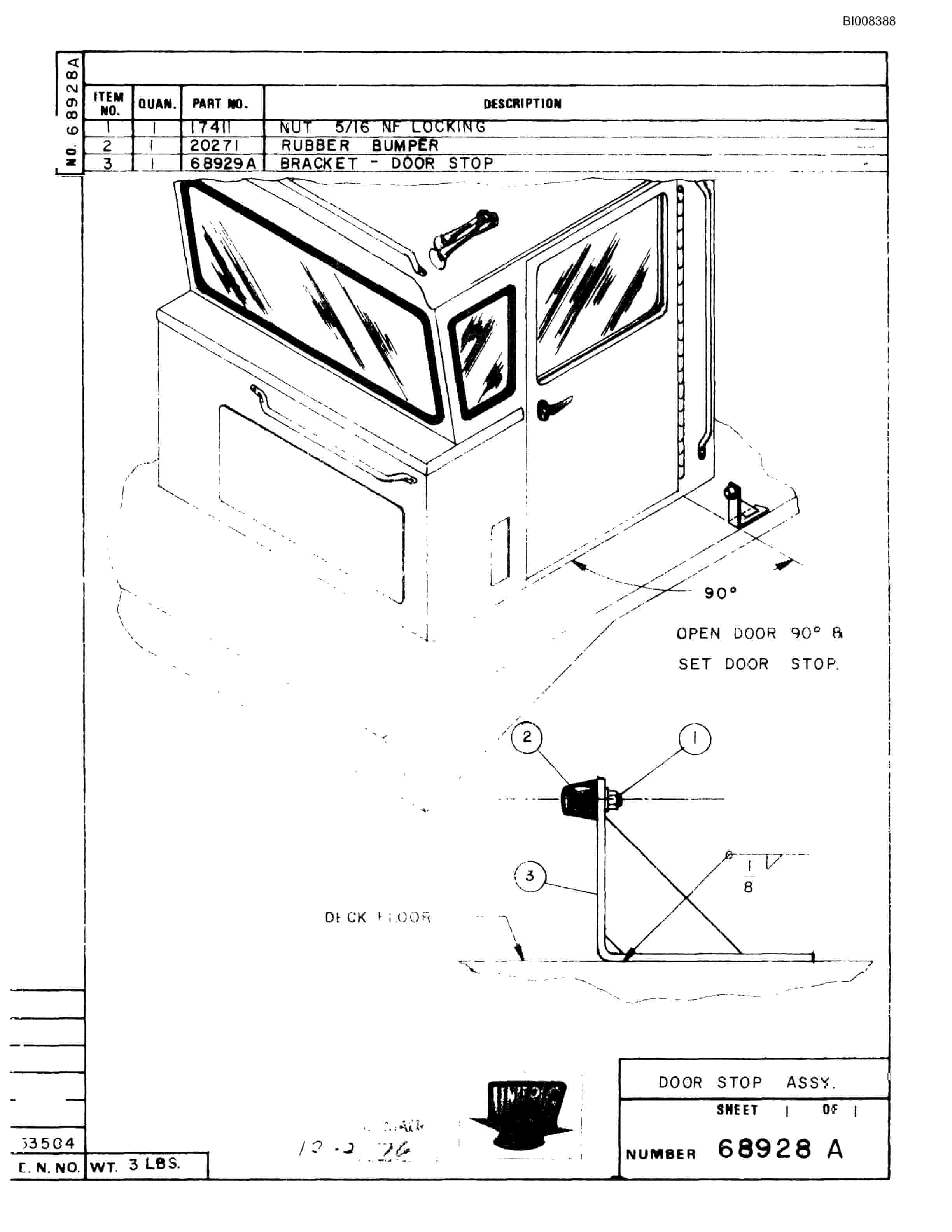 Bucyrus Mark 36 Parts Catalog BI008388-2