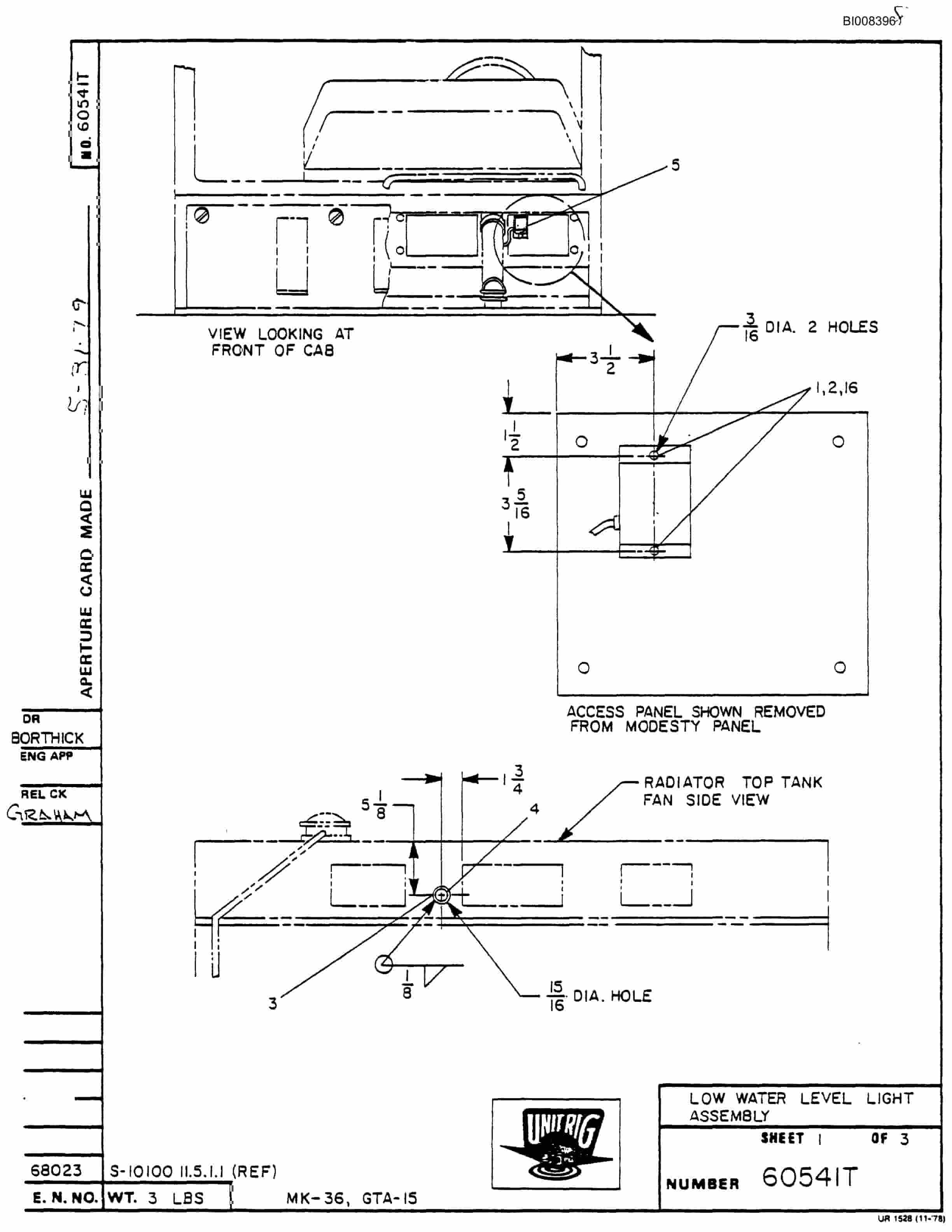 Bucyrus Mark 36 Parts Catalog BI008396-2