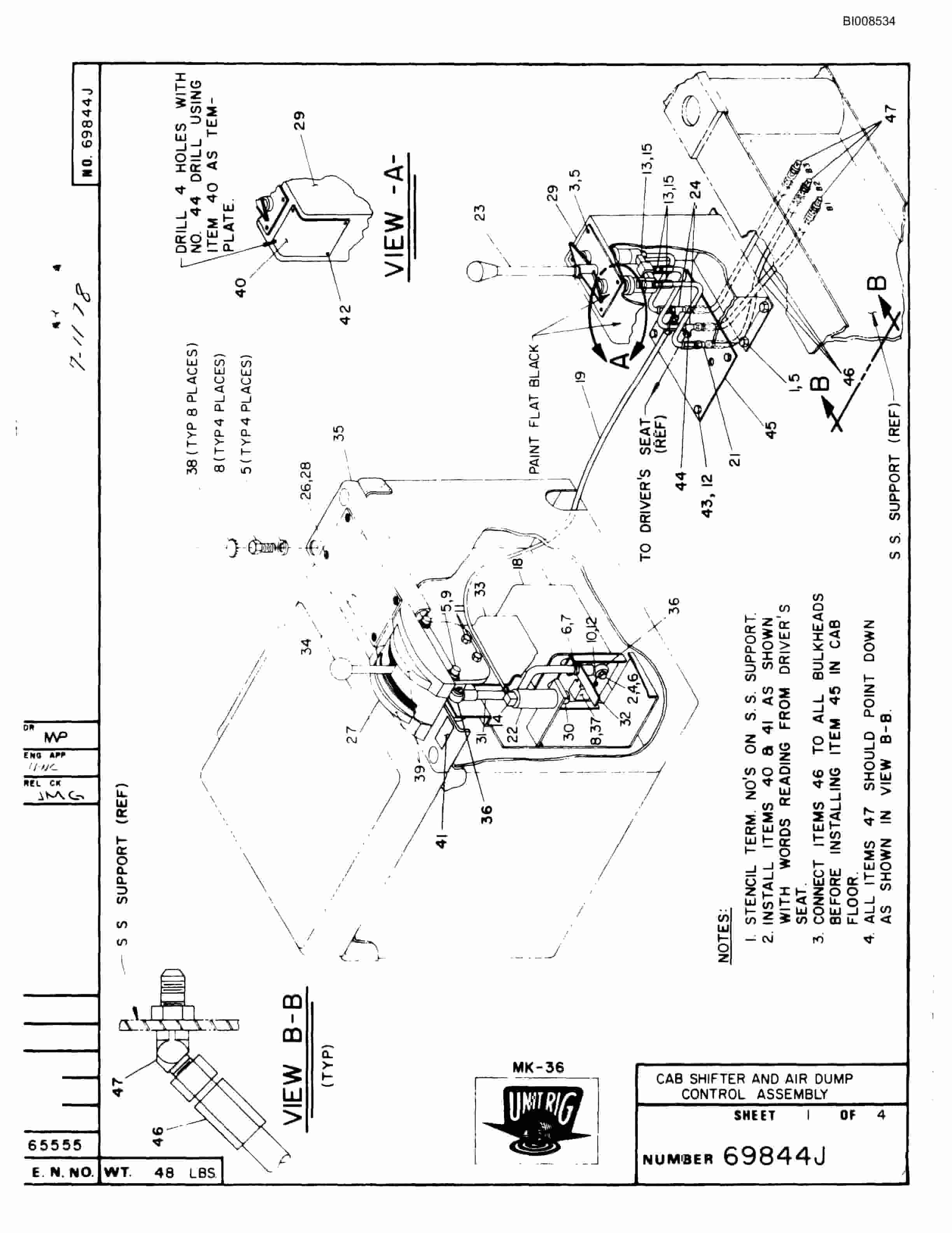 Bucyrus Mark 36 Parts Catalog BI008534-2