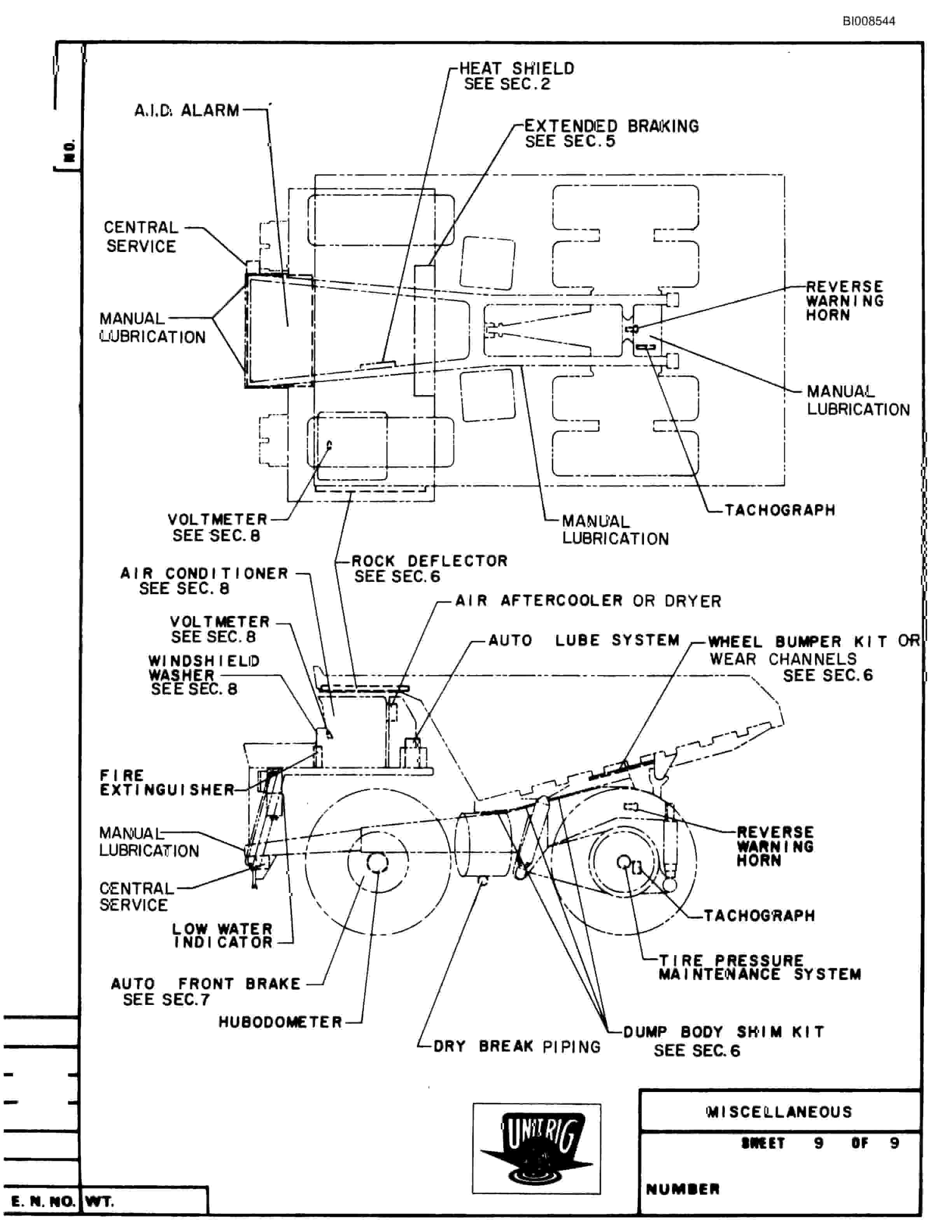 Bucyrus Mark 36 Parts Catalog BI008544-2