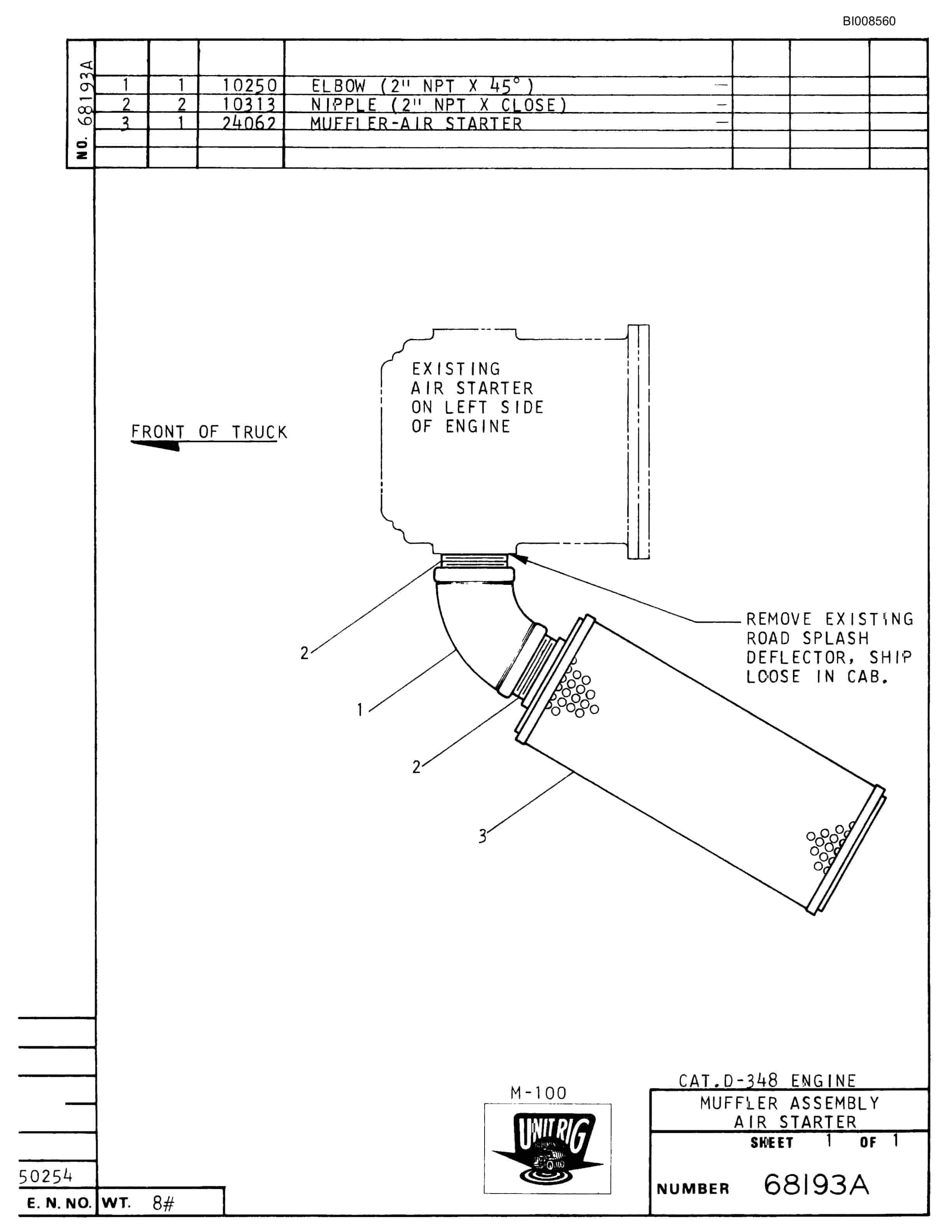 Bucyrus Mark 36 Parts Catalog BI008560-4