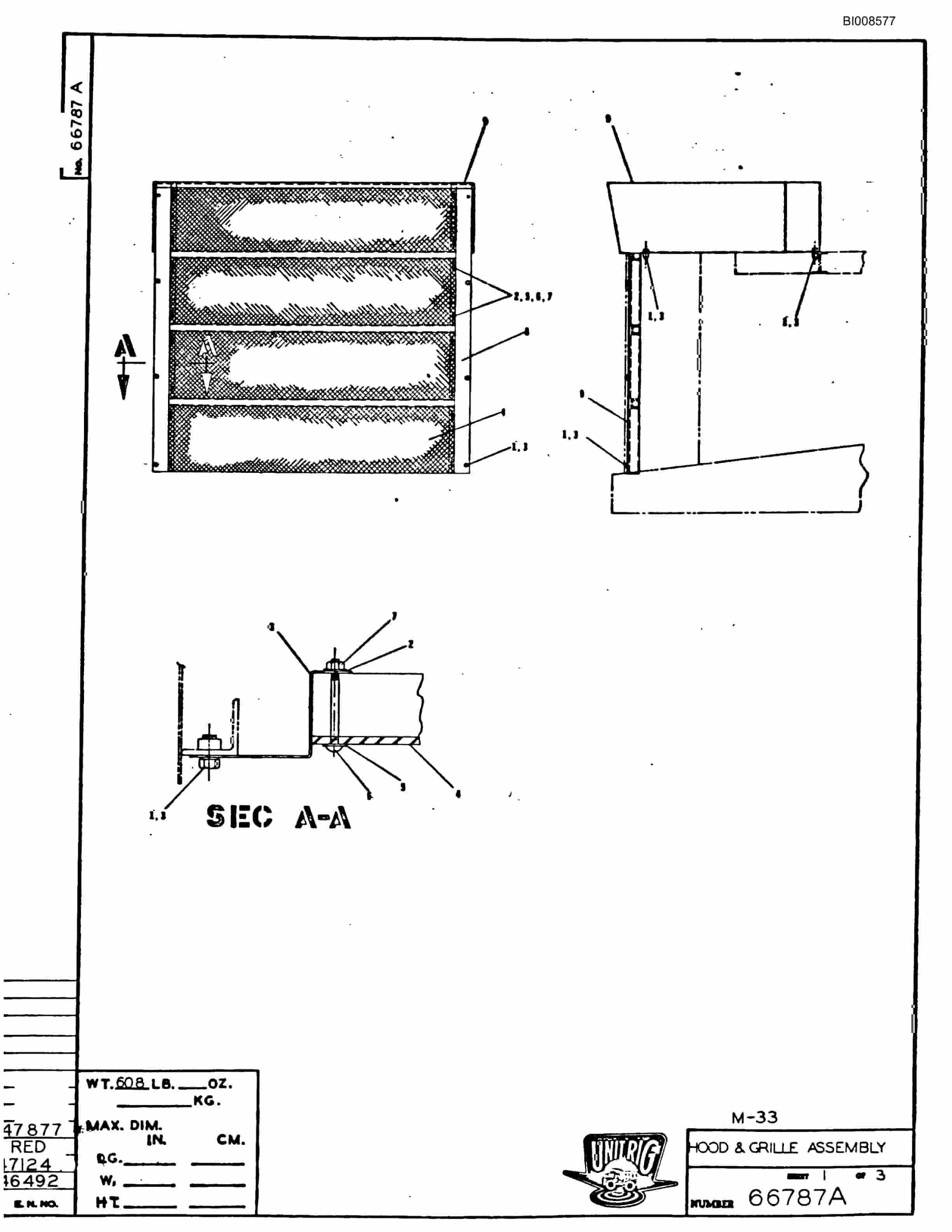 Bucyrus Mark 36 Parts Catalog BI008577-2
