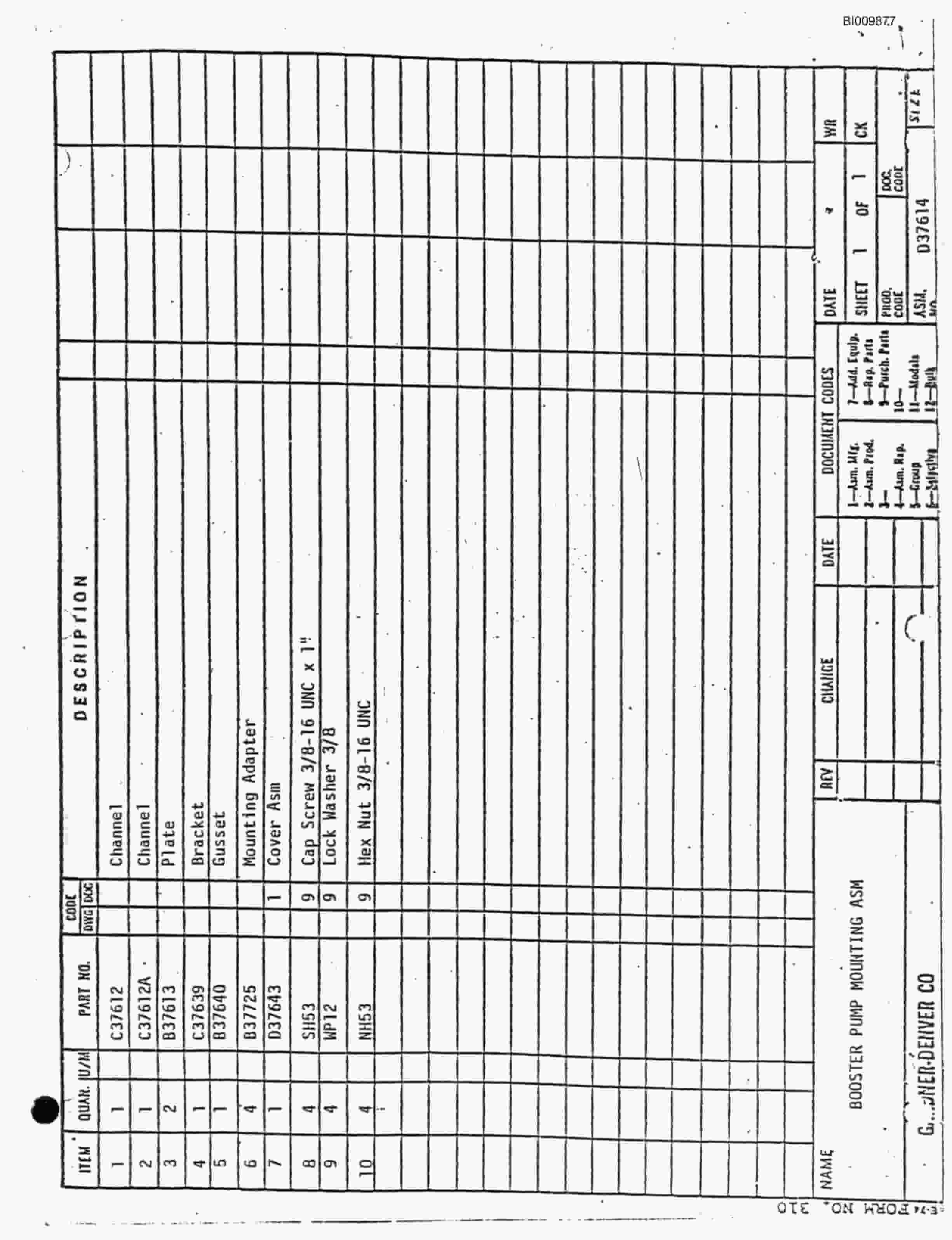 Bucyrus Mark IIIA Hydraulic Jumbo Parts Catalog BI009877-2
