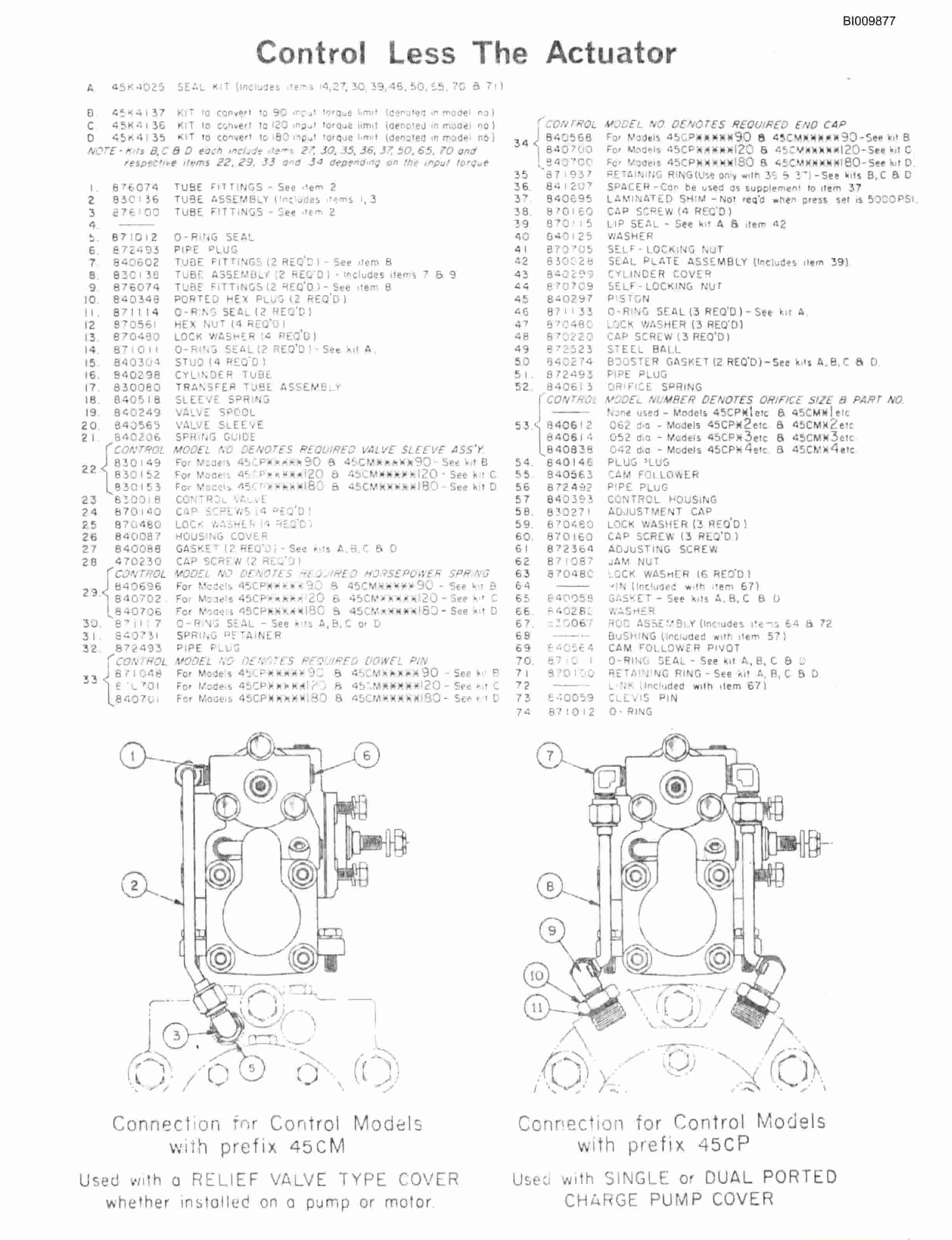 Bucyrus Mark IIIA Hydraulic Jumbo Parts Catalog BI009877-3