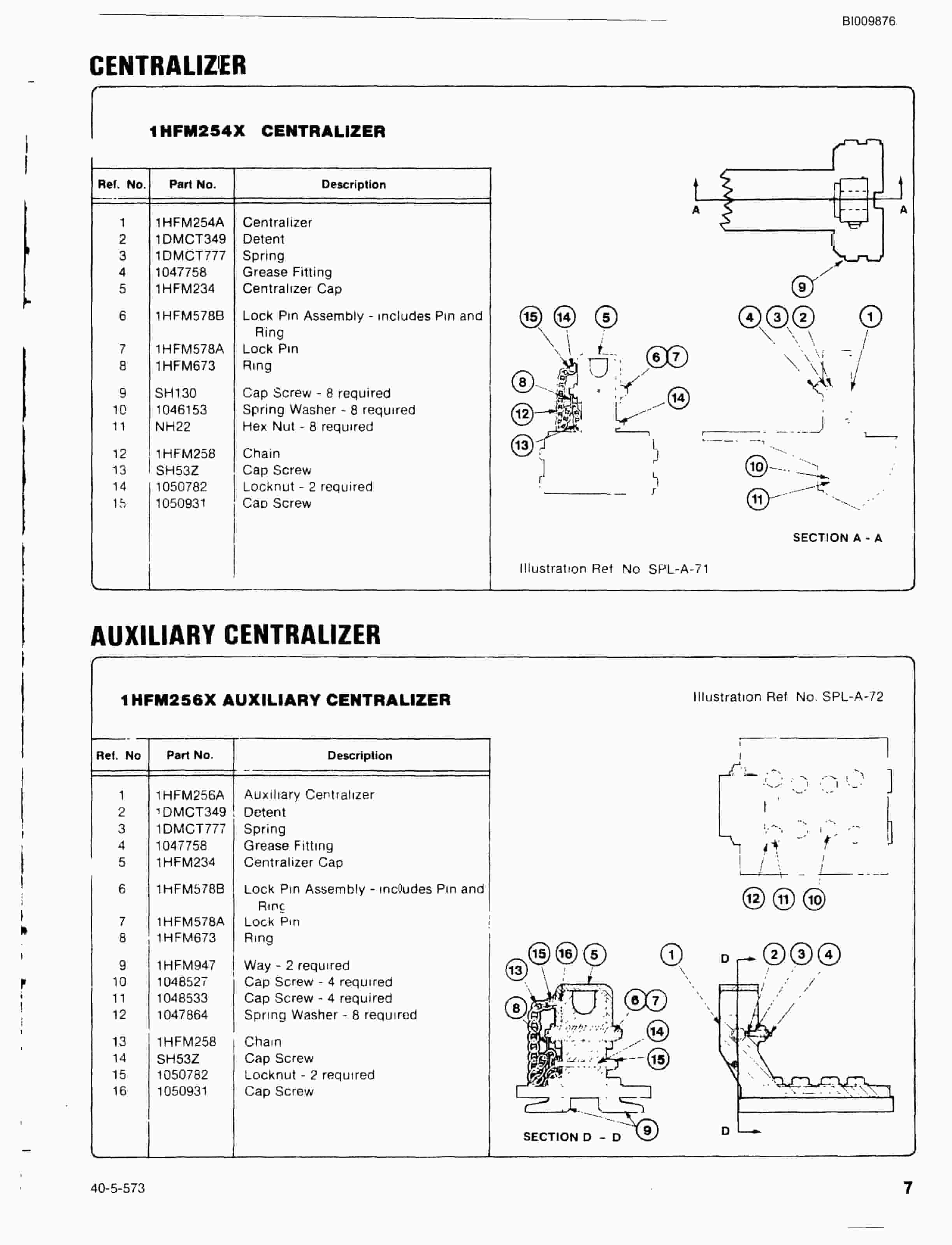 Bucyrus Mark IIIA Hydraulic Jumbo Technical Manual BI009876-5