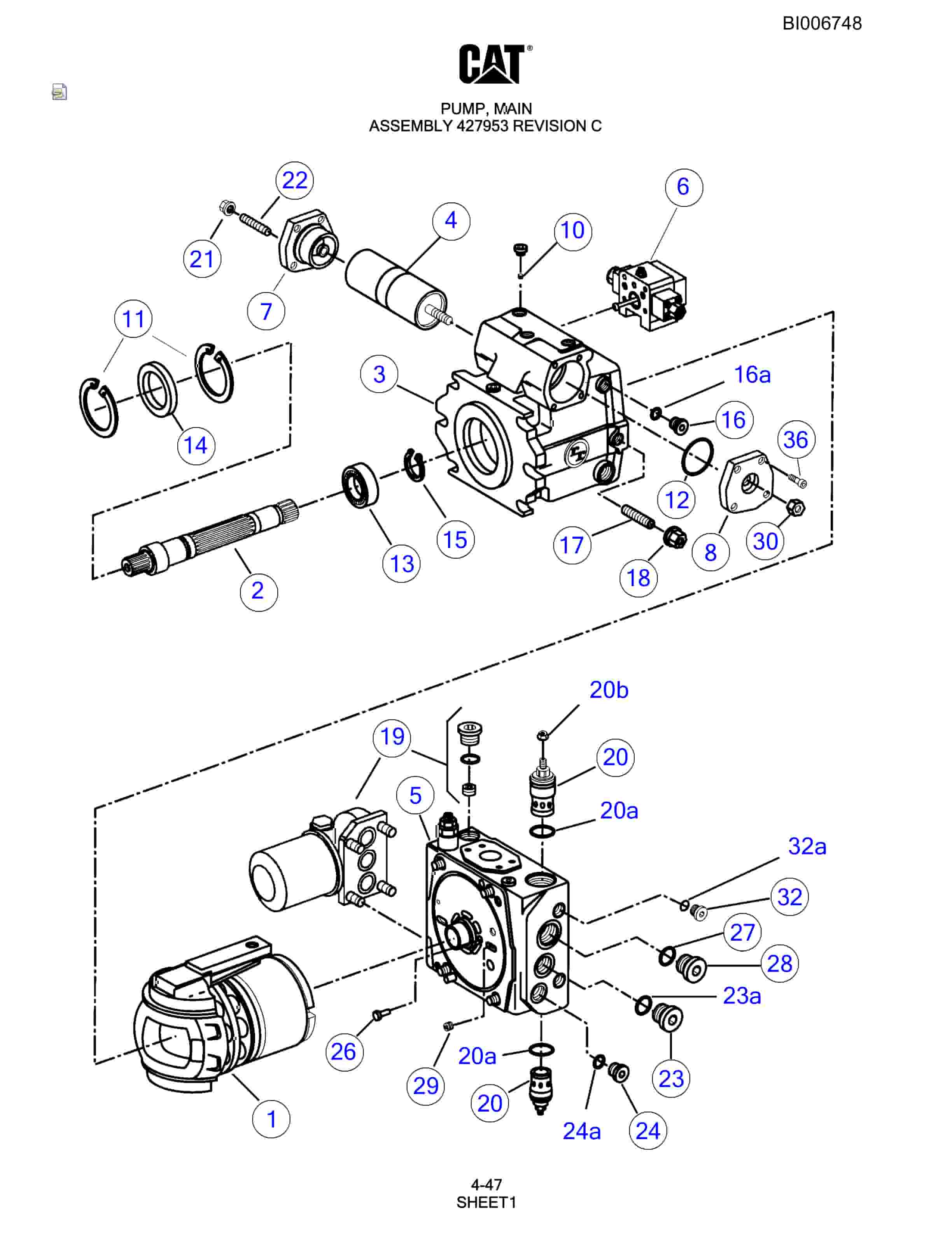 Bucyrus MD6240 Rotary Blasthole Drill Parts Manual BI006748-2
