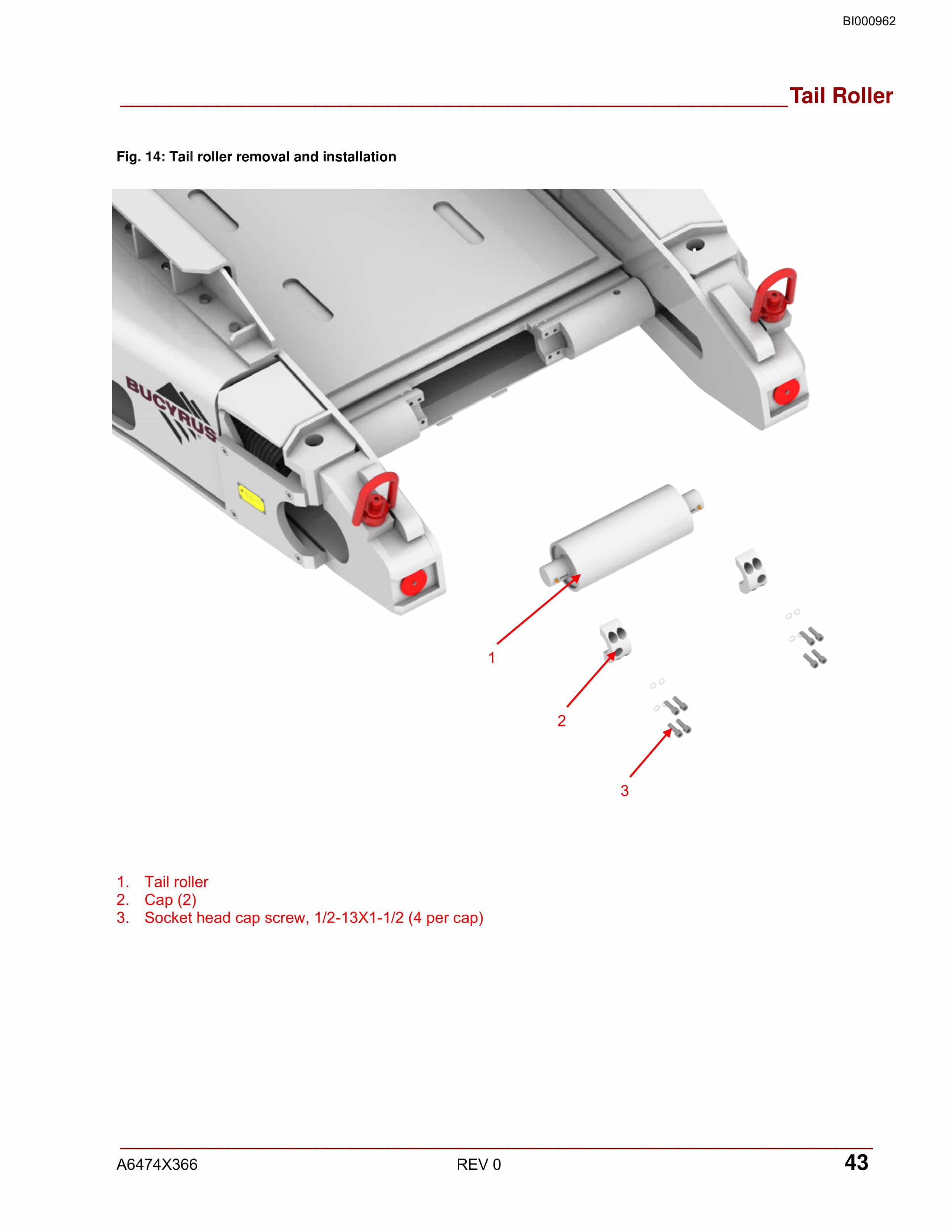 Bucyrus Mechanical Continuous Miner Operation Manual BI000962-3