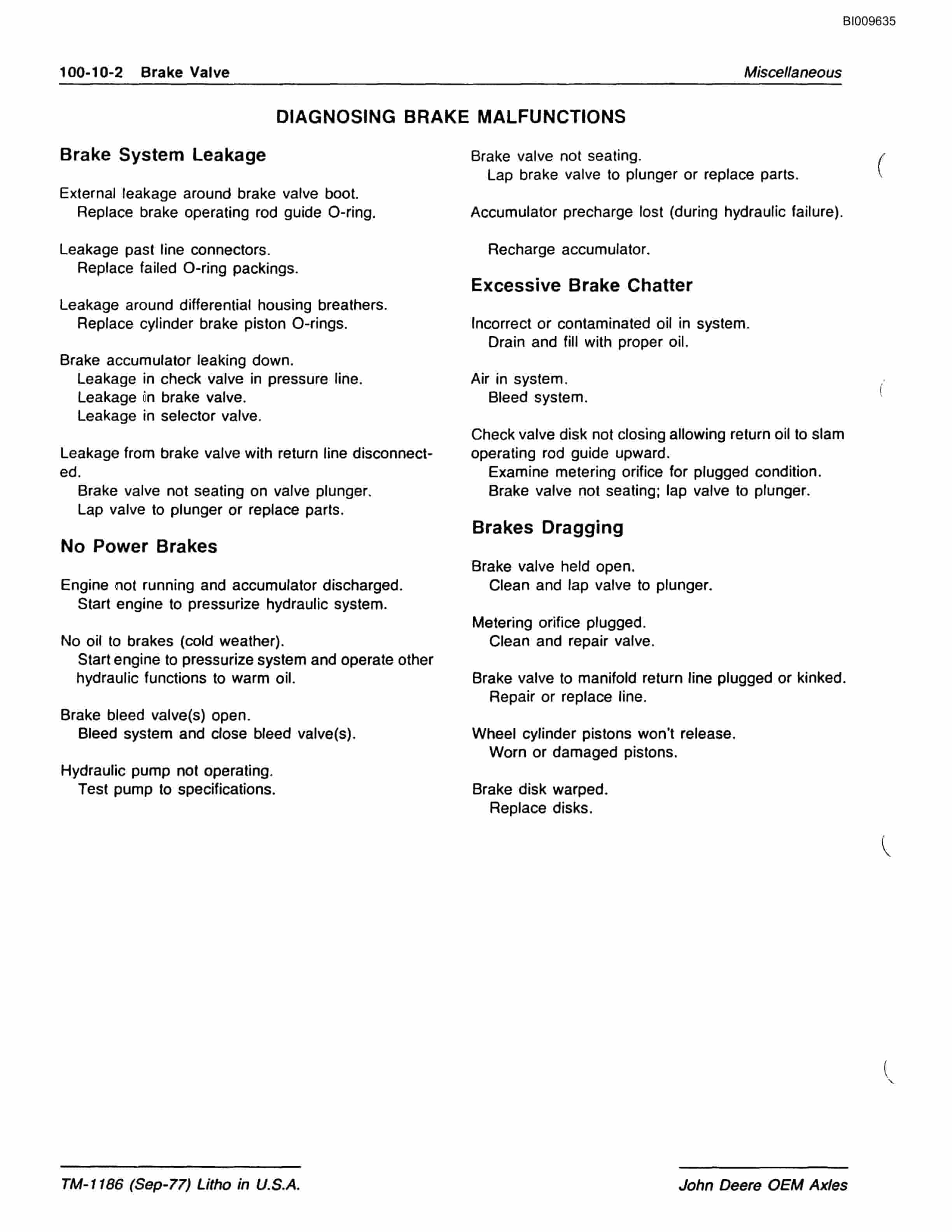 Bucyrus MK-120 Technical Manual BI009635-4