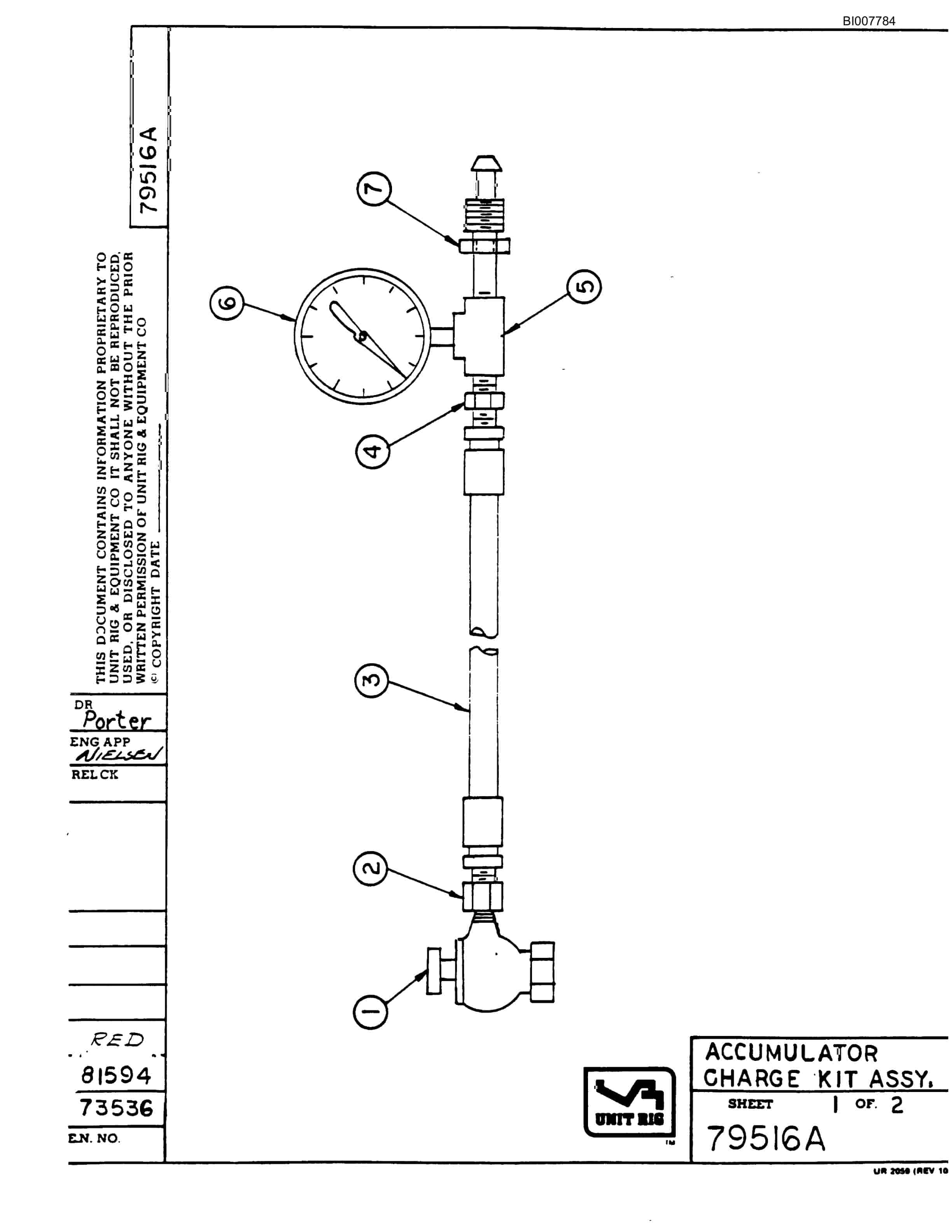 Bucyrus MK-24 Parts Catalog BI007784-3