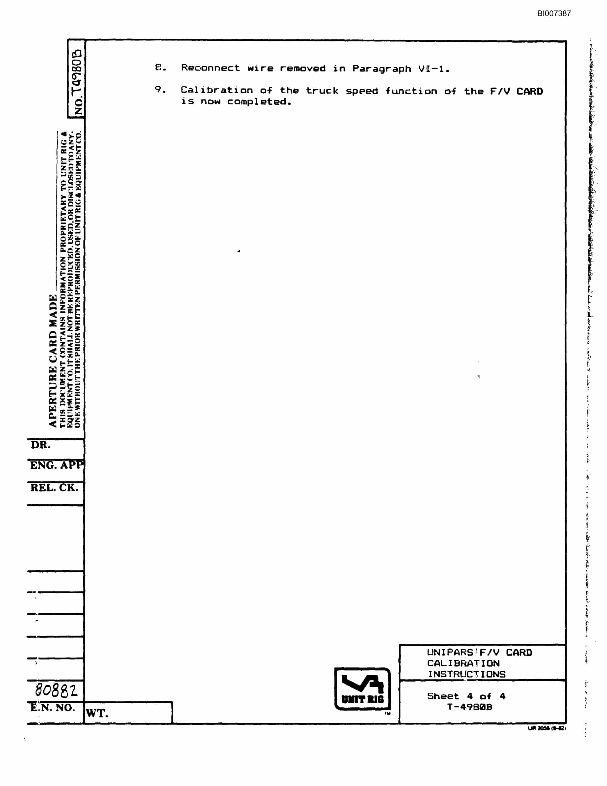 Bucyrus MK-24 Technical Manual BI007387-3
