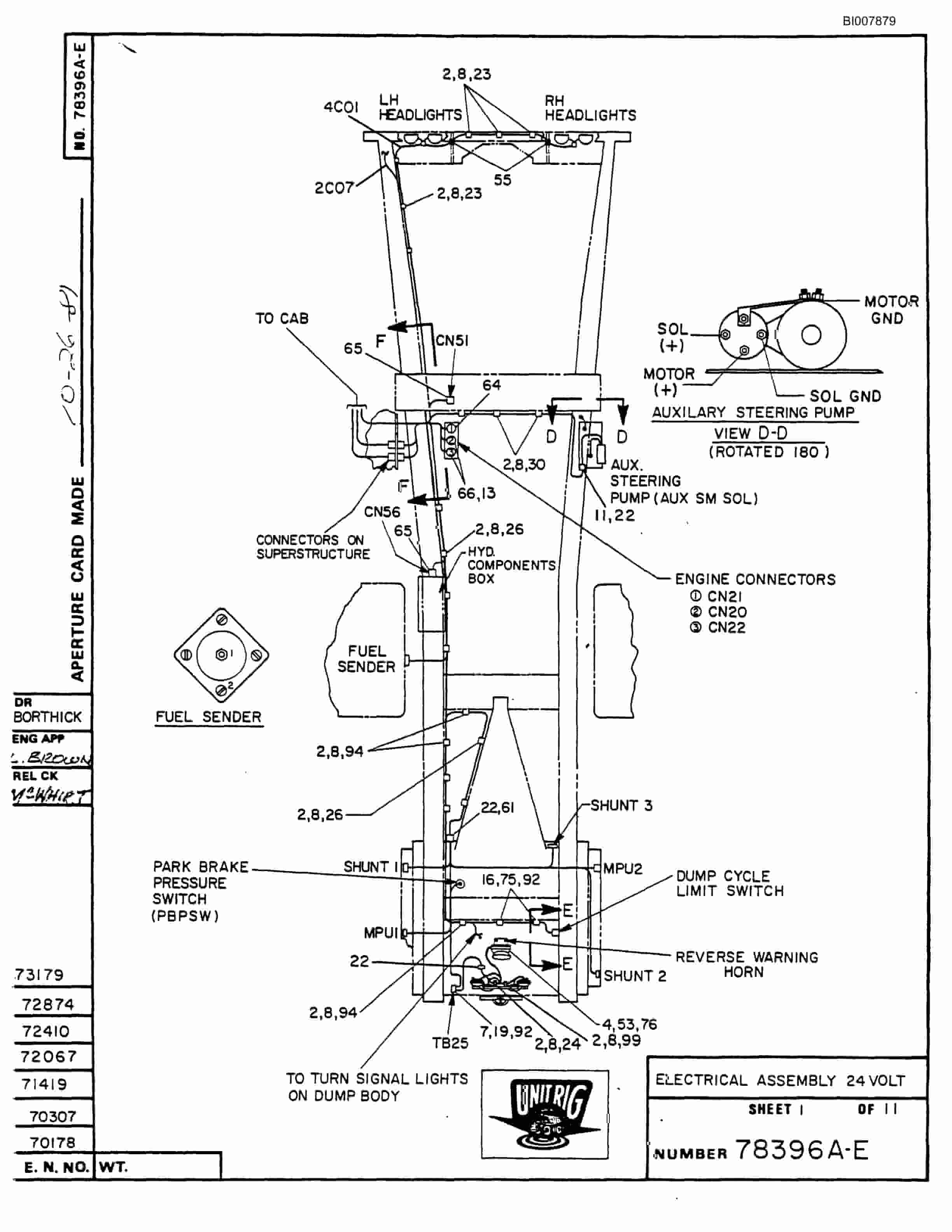 Bucyrus MK-30 Assembly Parts Catalog BI007879-2