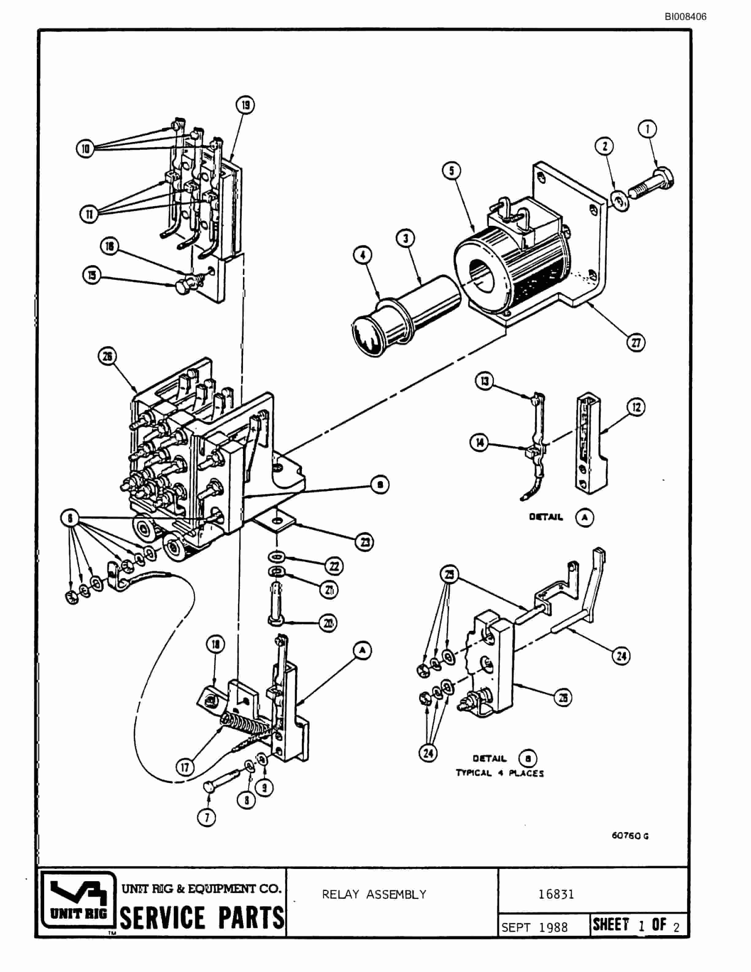 Bucyrus MK-30 Parts Catalog BI008406-3