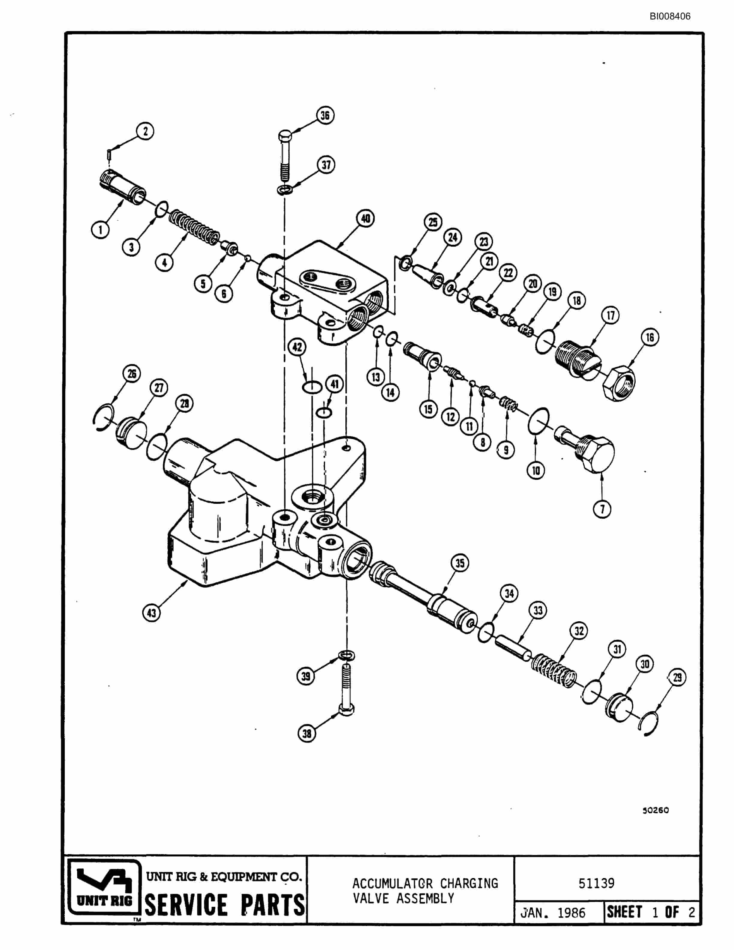 Bucyrus MK-30 Parts Catalog BI008406-4