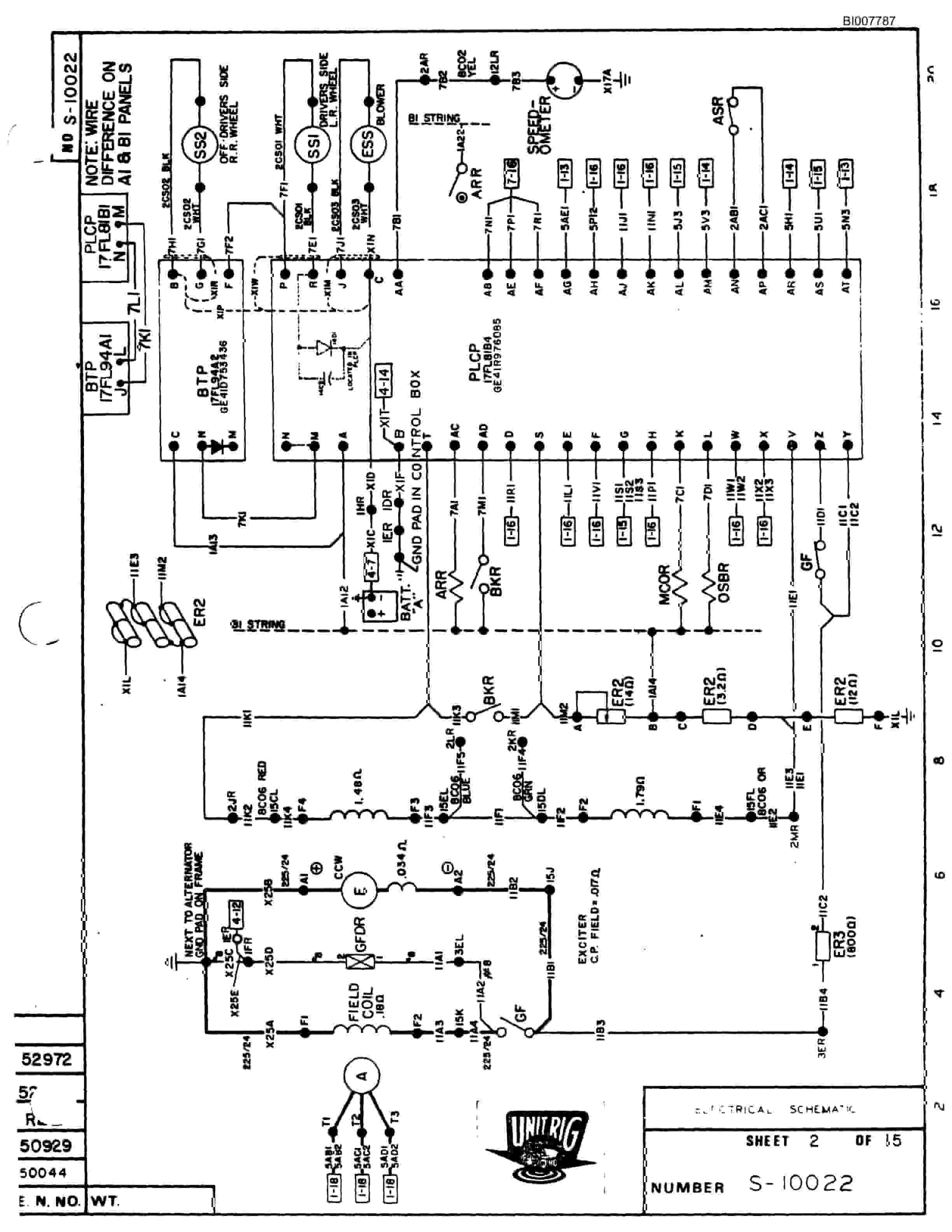 Bucyrus MK-33 Assembly Parts Catalog BI007787-5