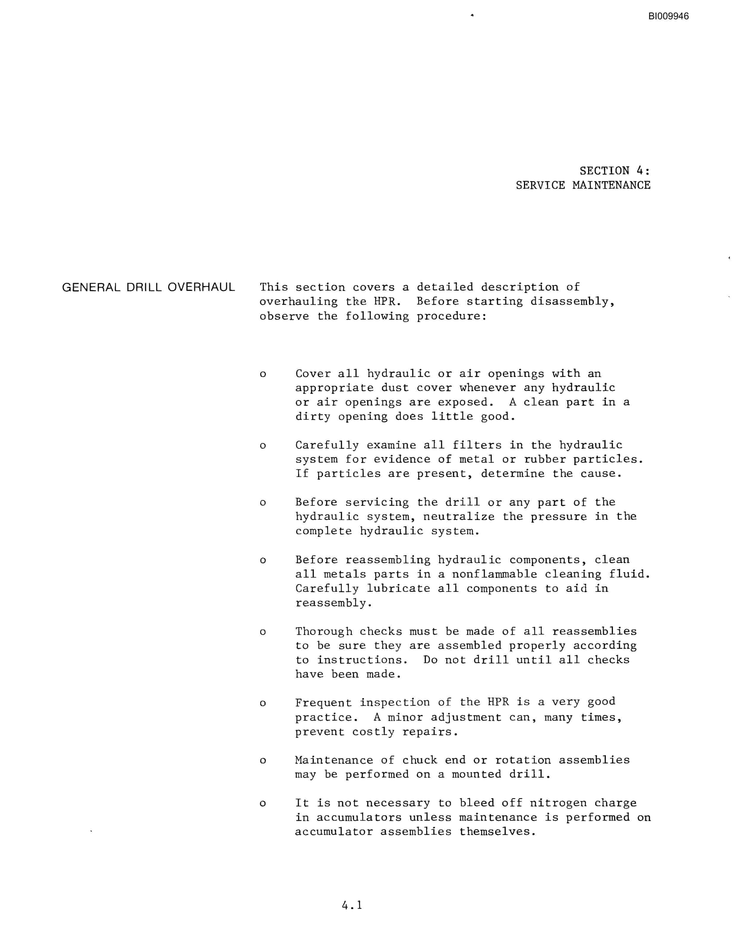 Bucyrus MK-35 Hydraulic Jumbo Technical Manual BI009946-5