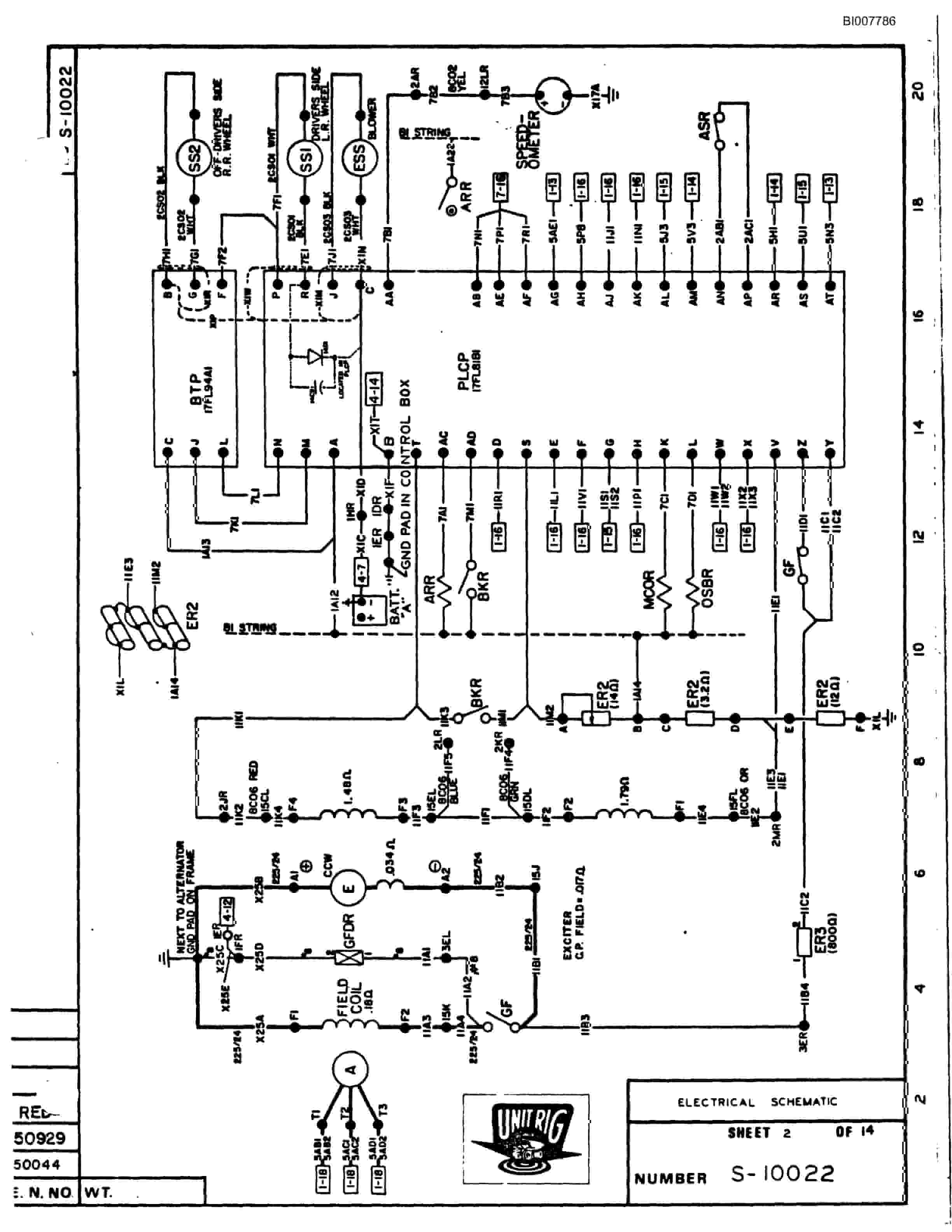 Bucyrus MK-36 Assembly Parts Catalog BI007786-5