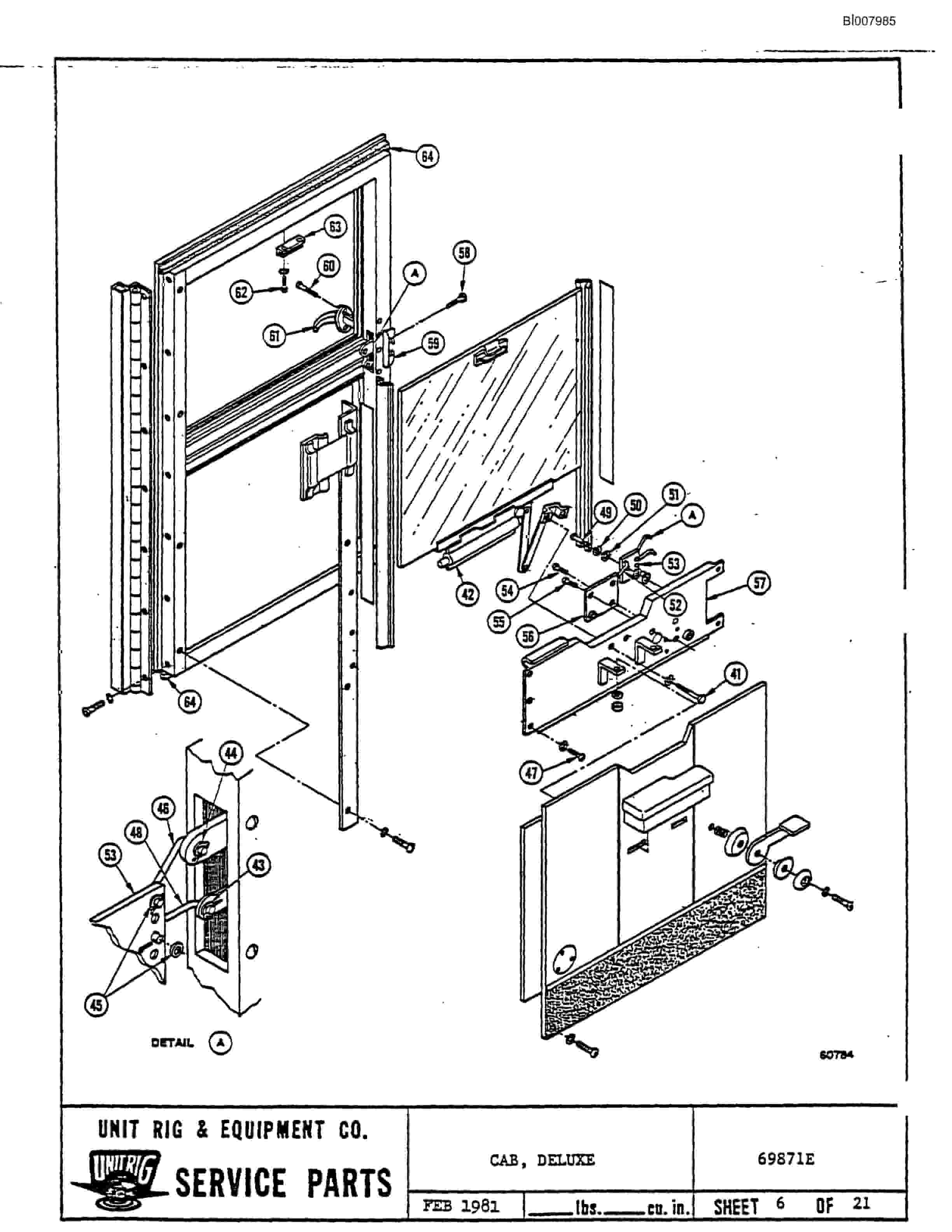 Bucyrus MK-36 Assembly Parts Catalog BI007985-4
