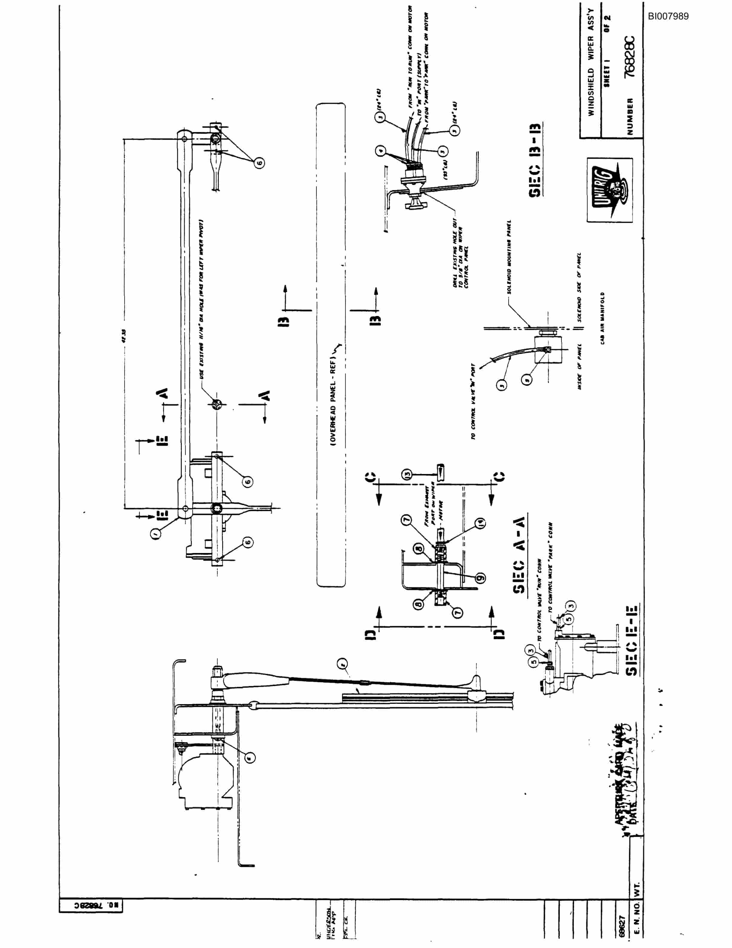 Bucyrus MK-36 Assembly Parts Catalog BI007989-3