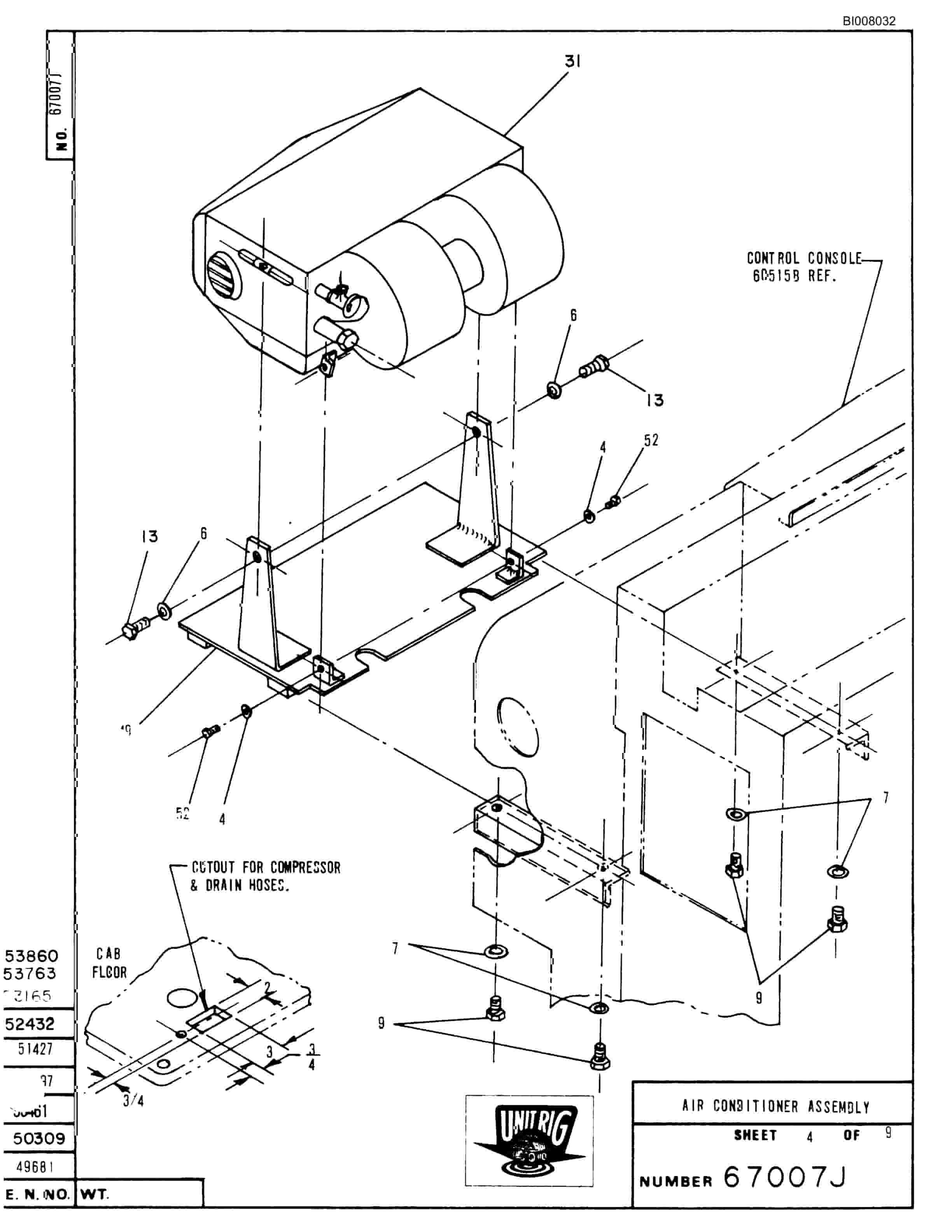 Bucyrus MK-36 Assembly Parts Catalog BI008032-2