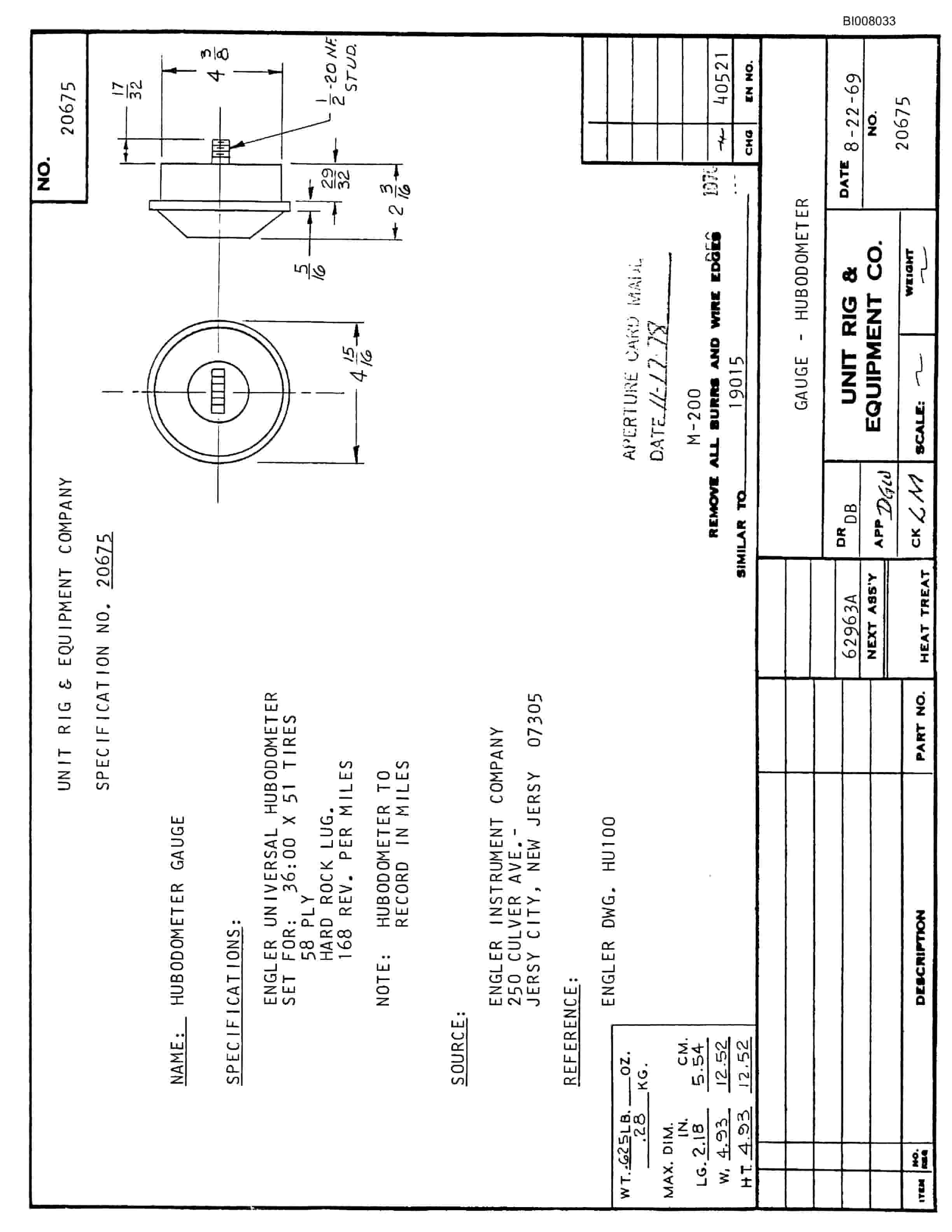Bucyrus MK-36 Assembly Parts Catalog BI008033-2