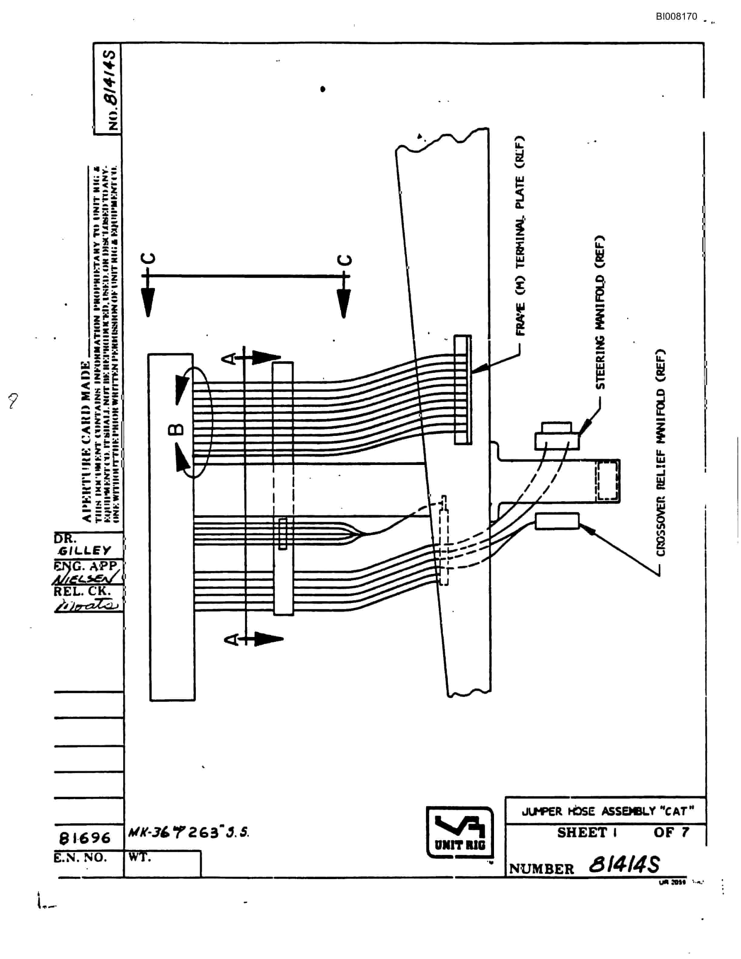 Bucyrus MK-36 Assembly Parts Catalog BI008170-3