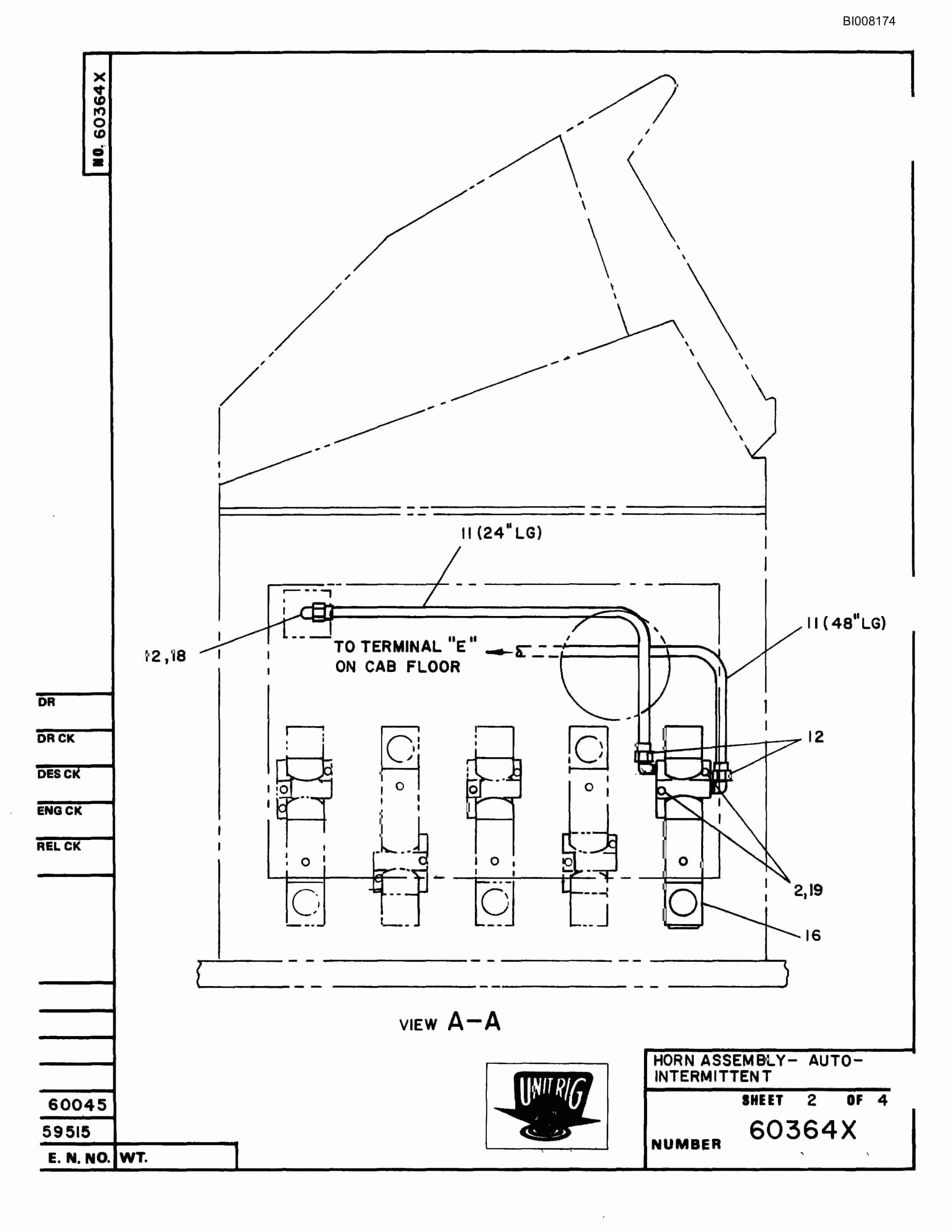 Bucyrus MK-36 Assembly Parts Catalog BI008174-2