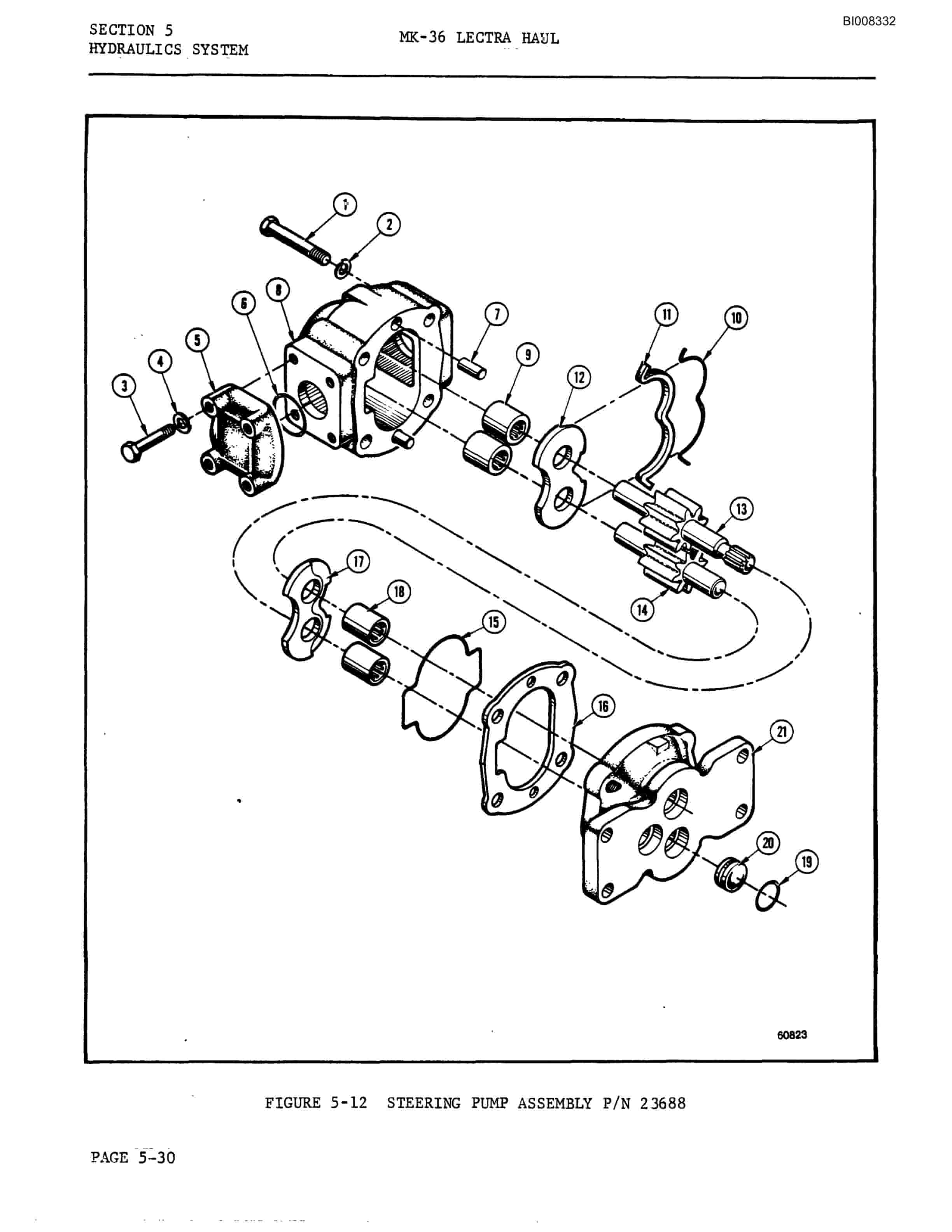 Bucyrus MK-36 Assembly Parts Catalog BI008332-3