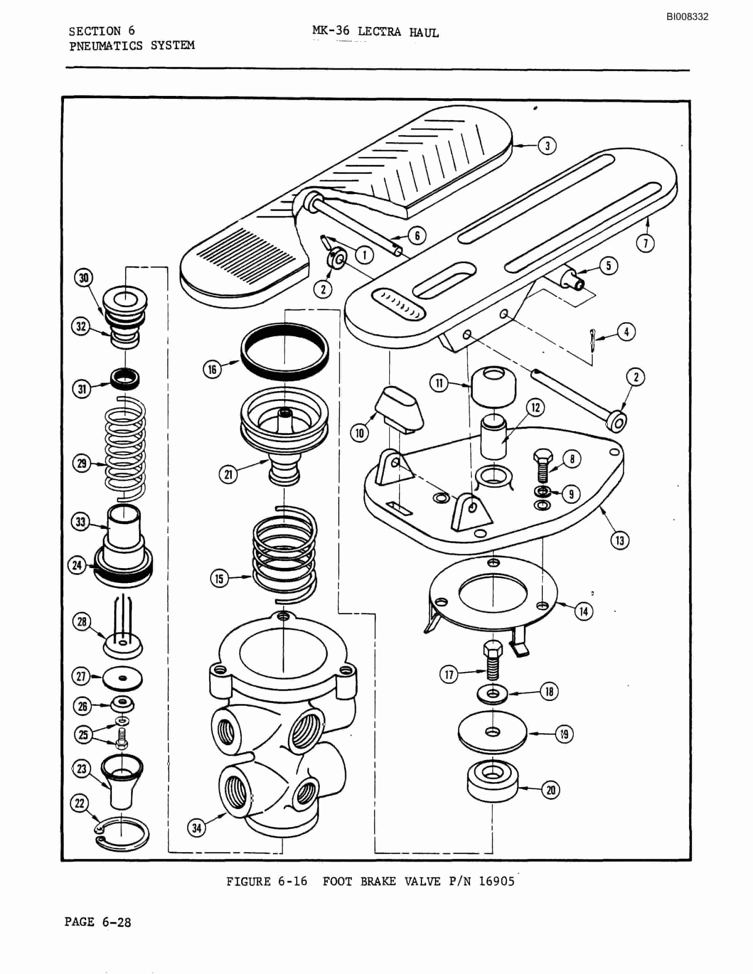 Bucyrus MK-36 Assembly Parts Catalog BI008332-4