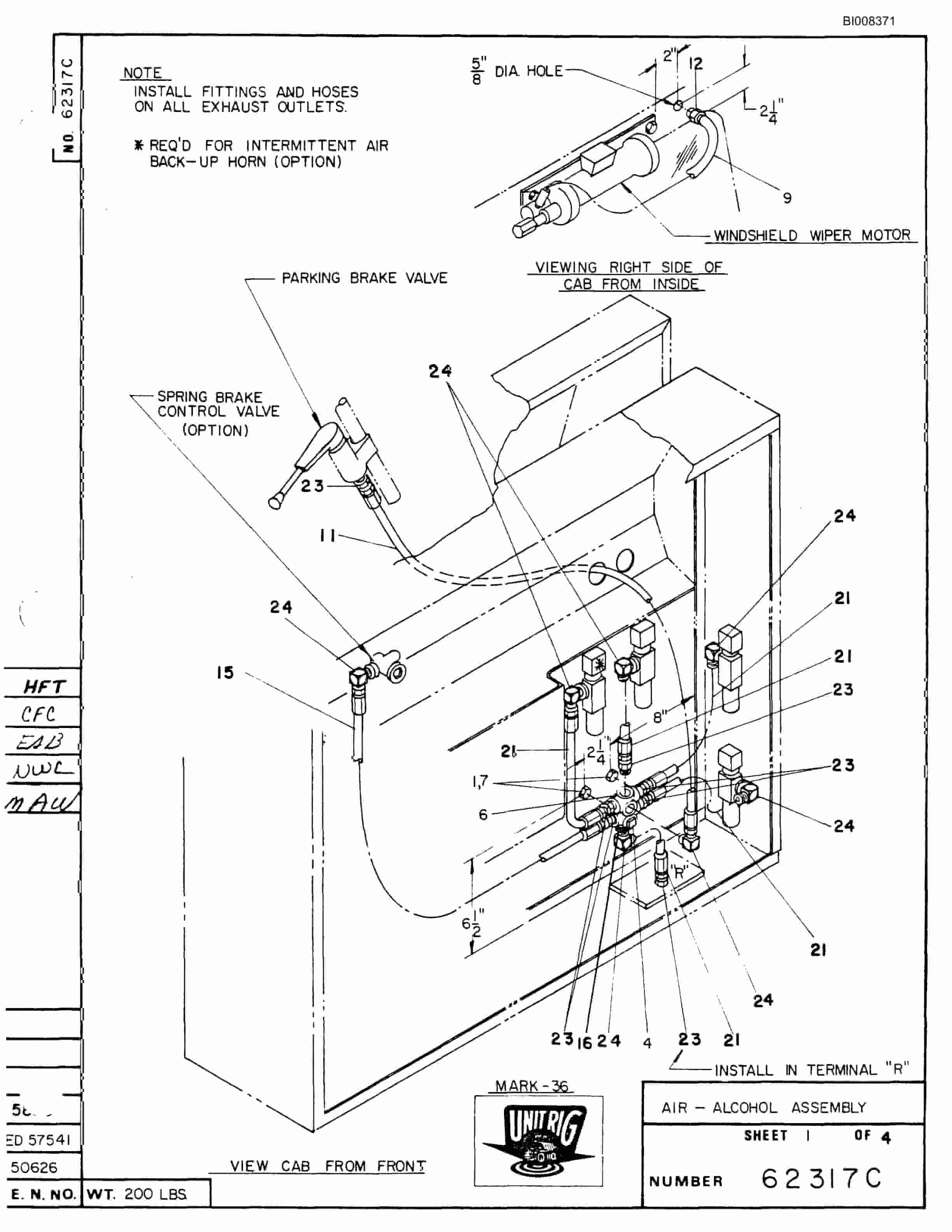 Bucyrus MK-36 Assembly Parts Catalog BI008371-2