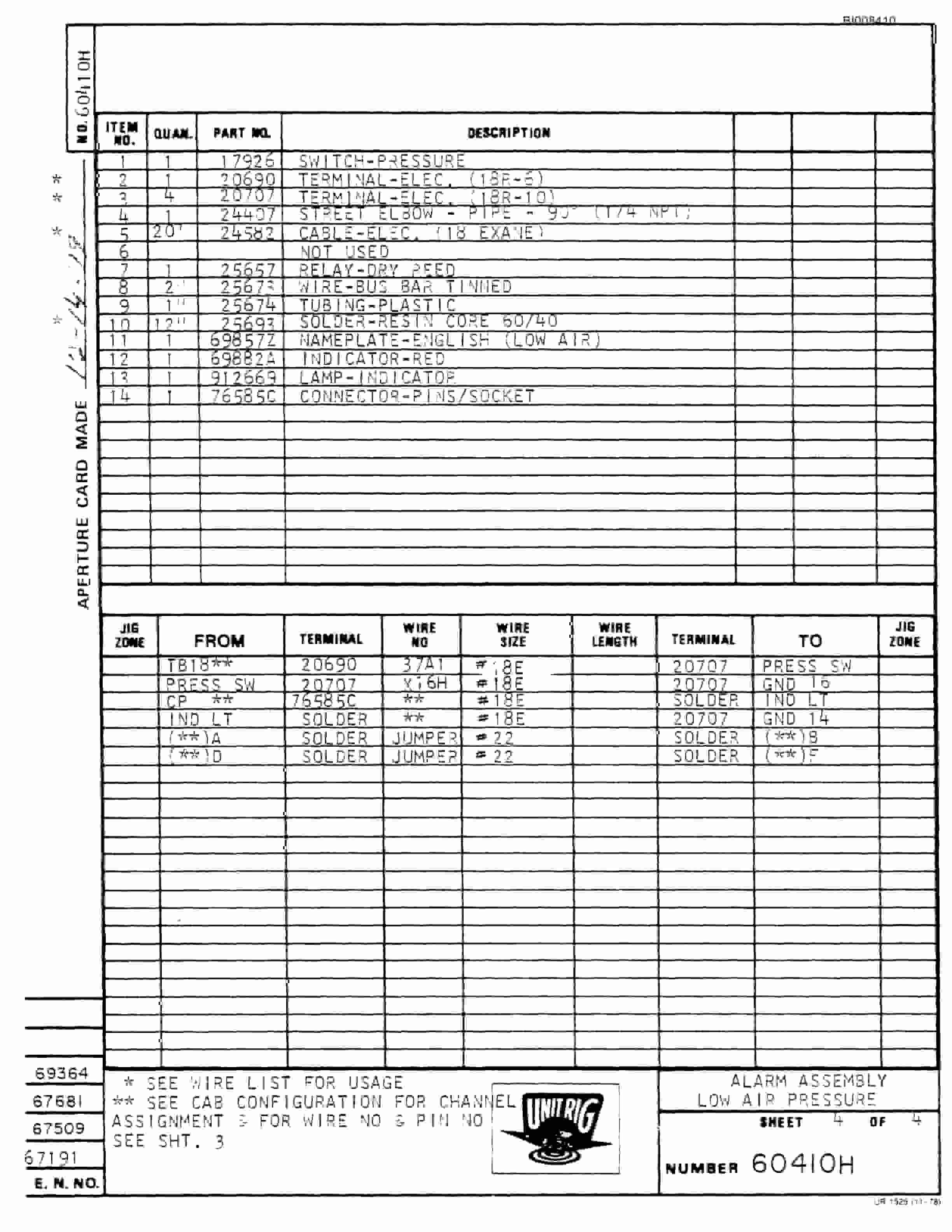 Bucyrus MK-36 Assembly Parts Catalog BI008410-2