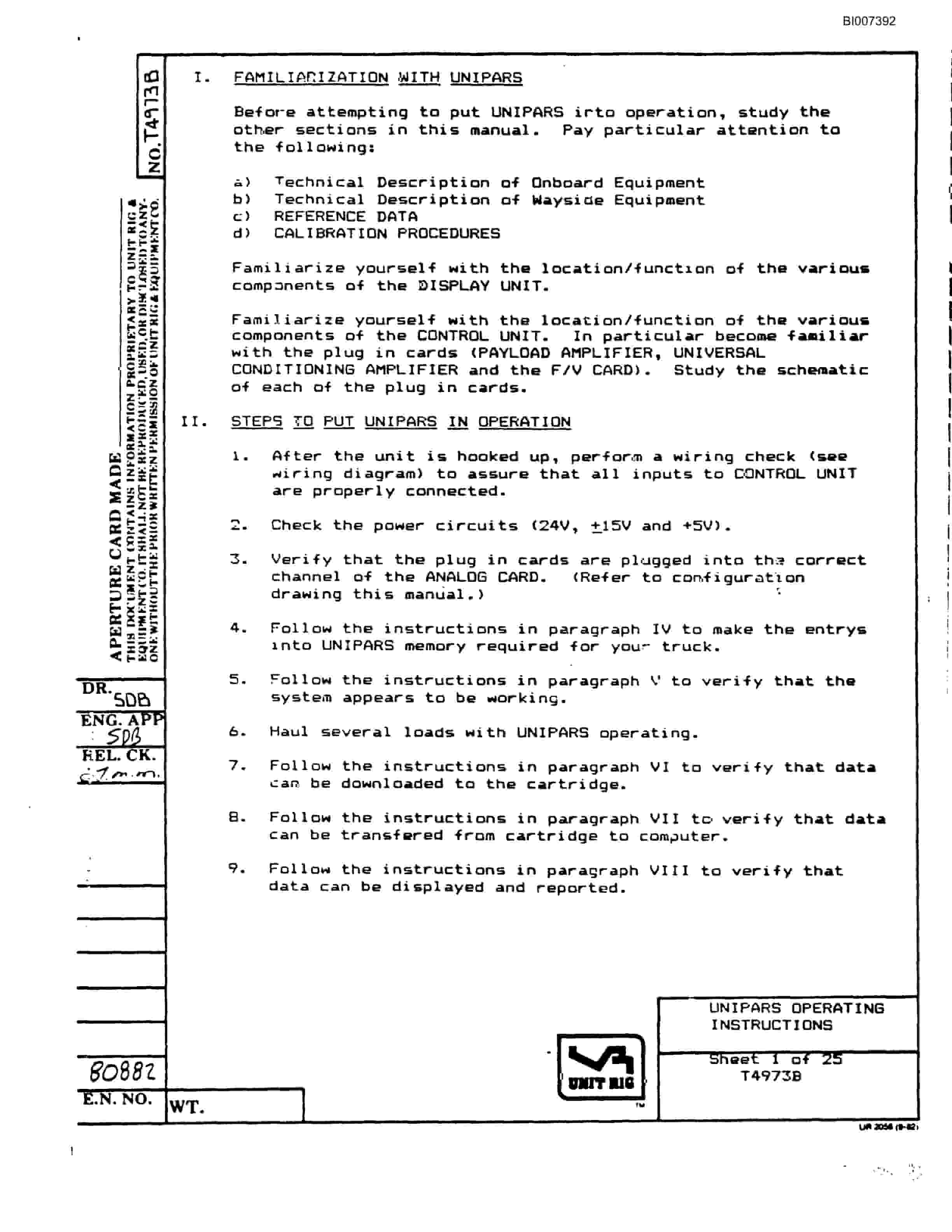 Bucyrus MK-36 Parts Catalog BI007392-3