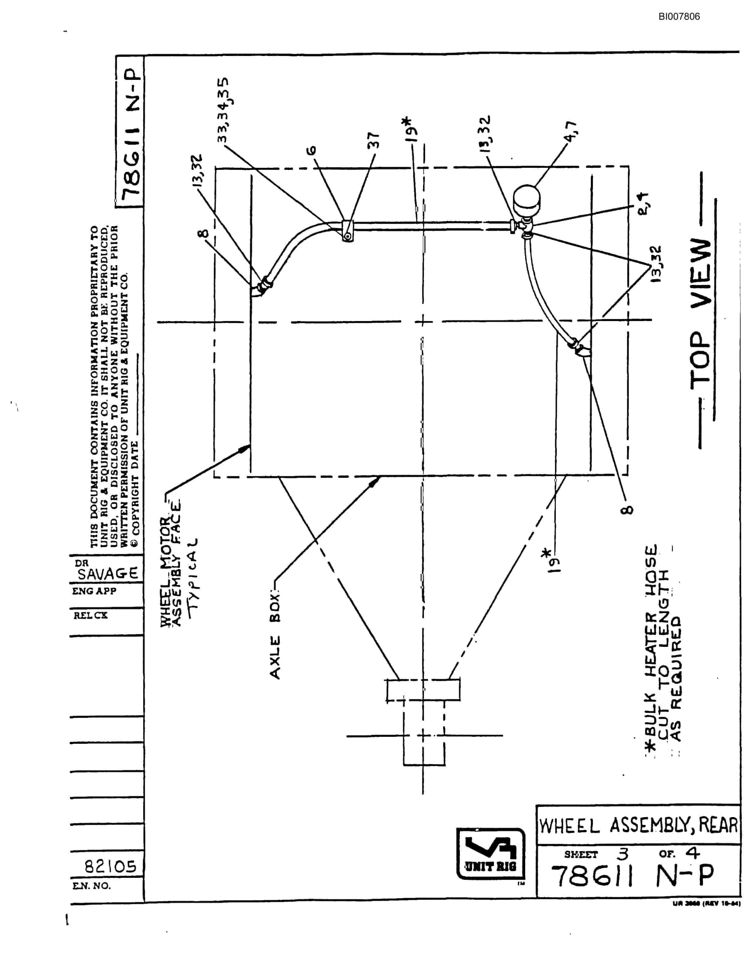 Bucyrus MK-36 Parts Catalog BI007806-2