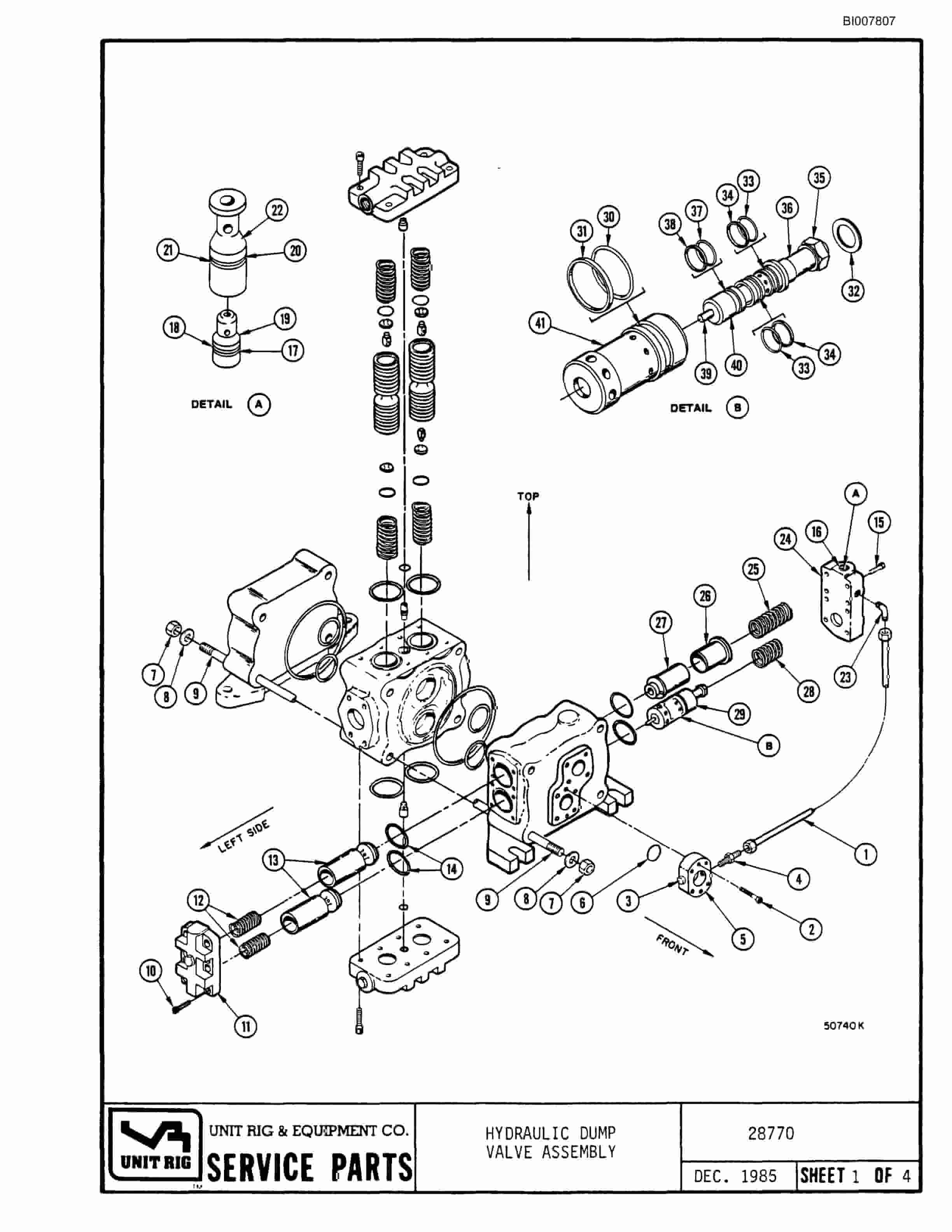 Bucyrus MK-36 Parts Catalog BI007807-5