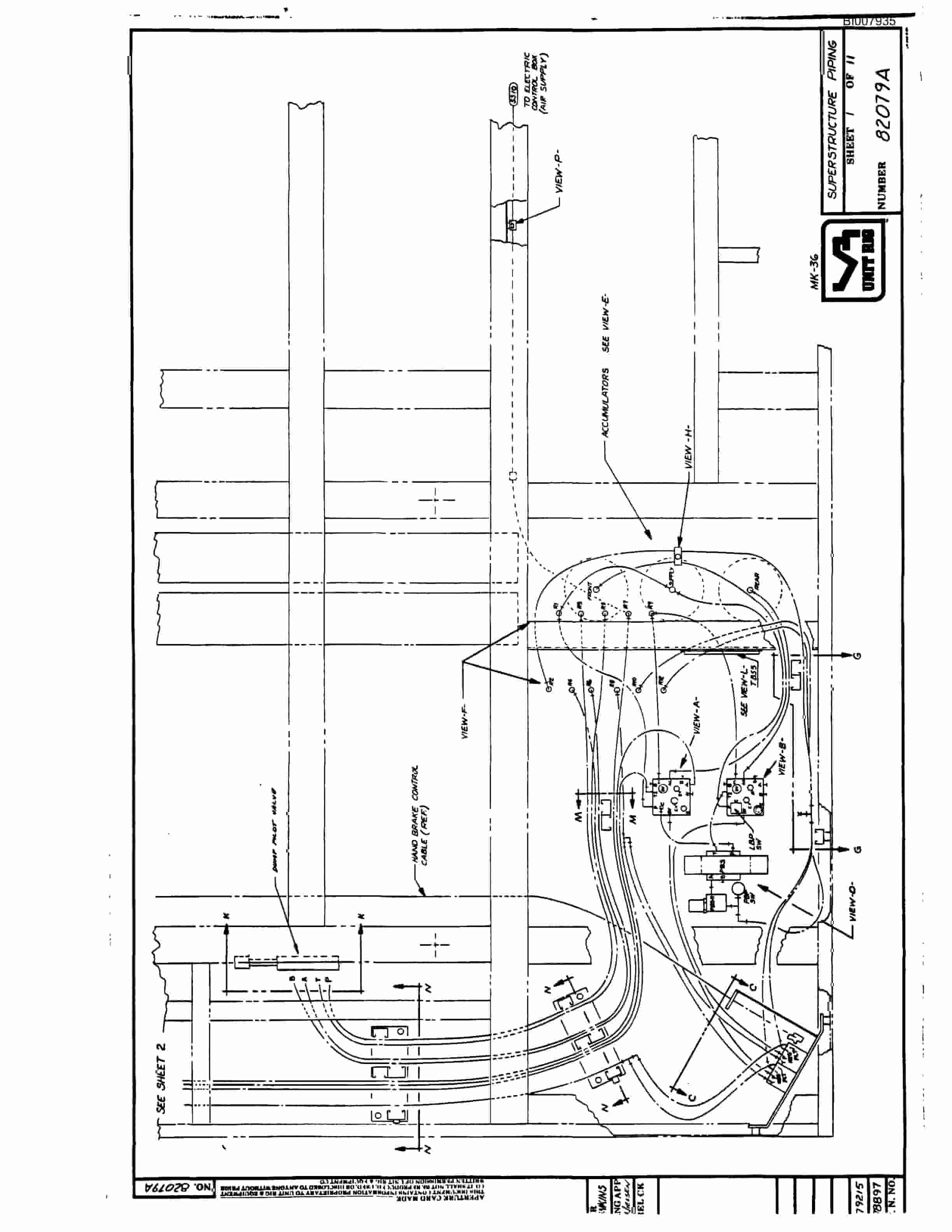 Bucyrus MK-36 Parts Catalog BI007935-2