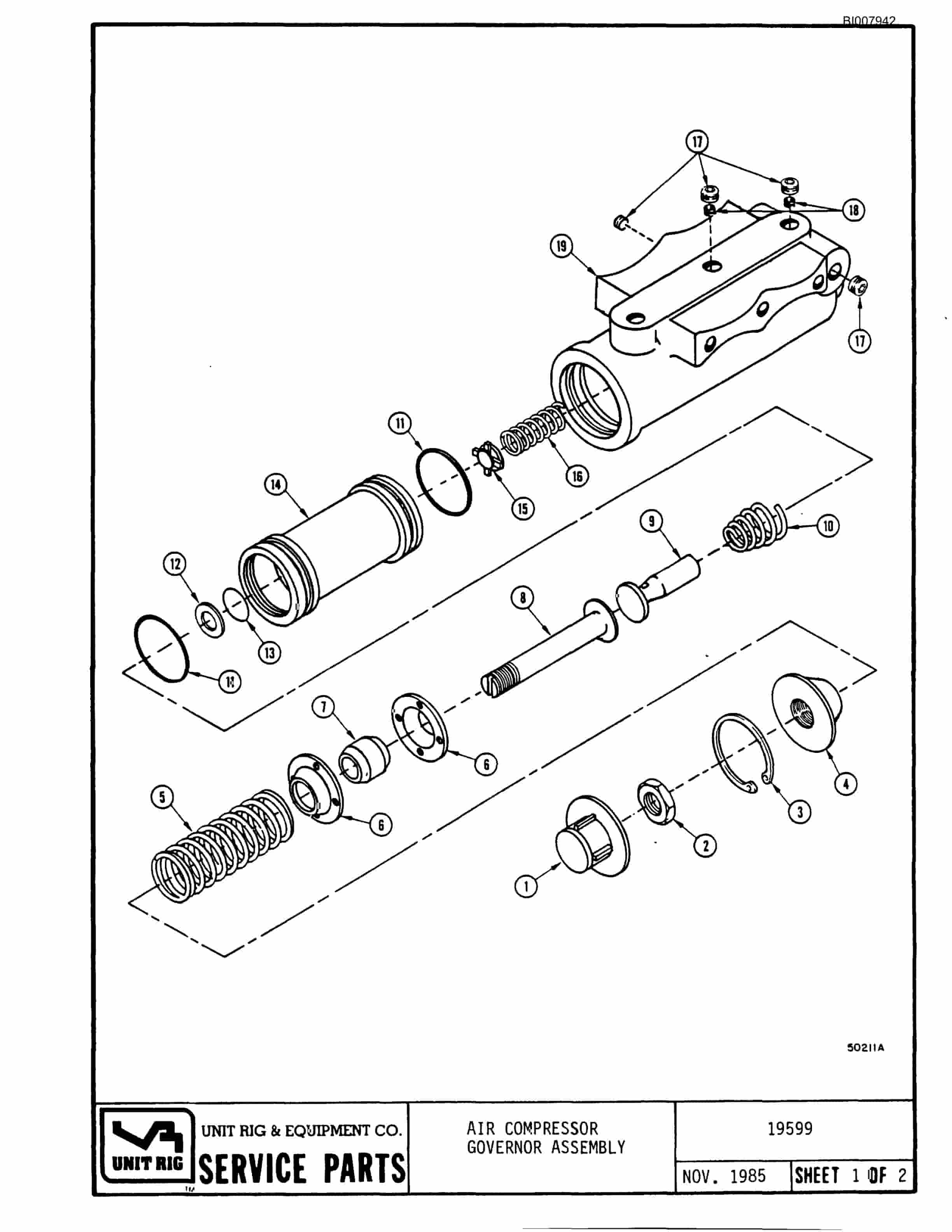 Bucyrus MK-36 Parts Catalog BI007942-4