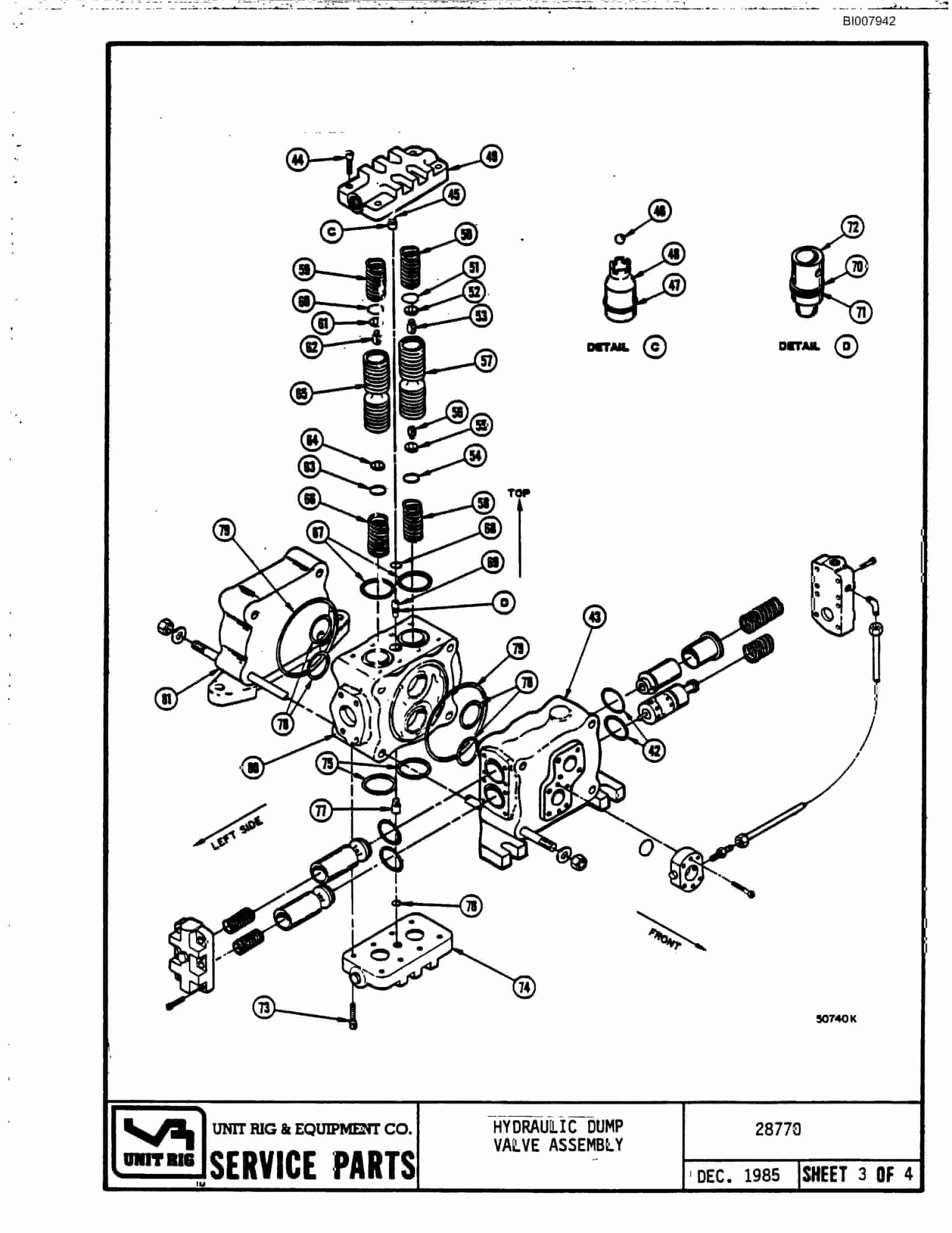 Bucyrus MK-36 Parts Catalog BI007942-5