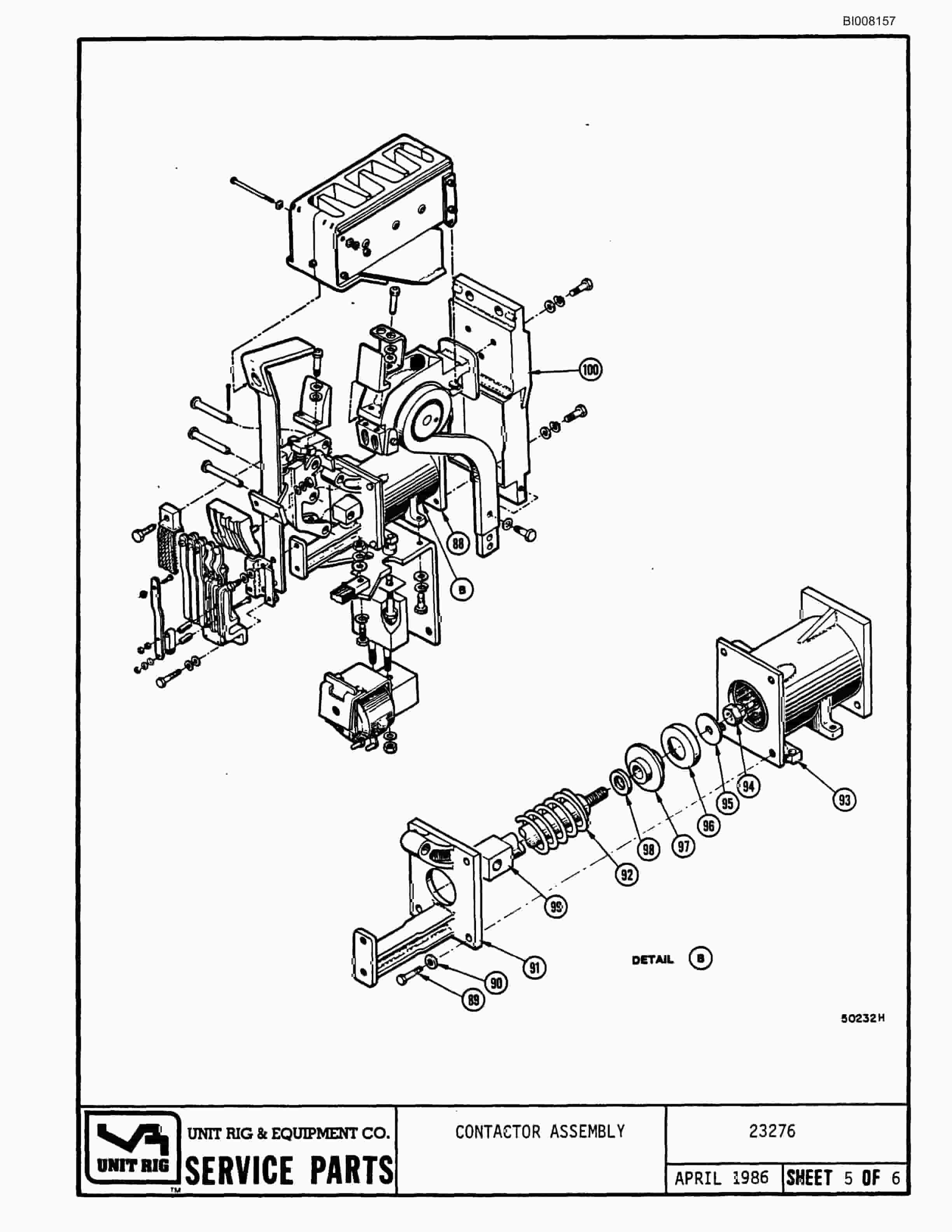 Bucyrus MK-36 Parts Catalog BI008157-4